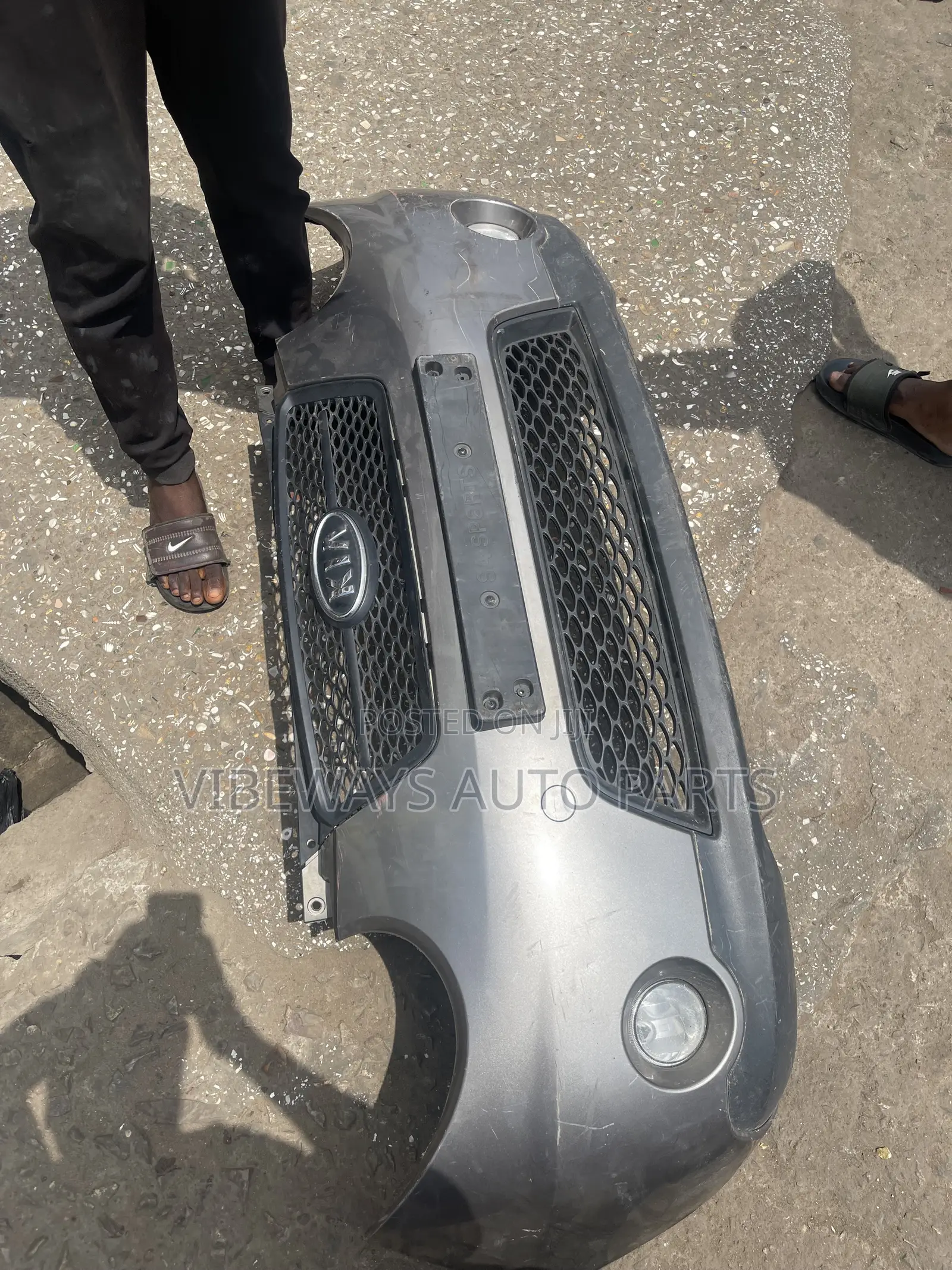 Kia Morning 2008-2010 Front Bumper Complete Used