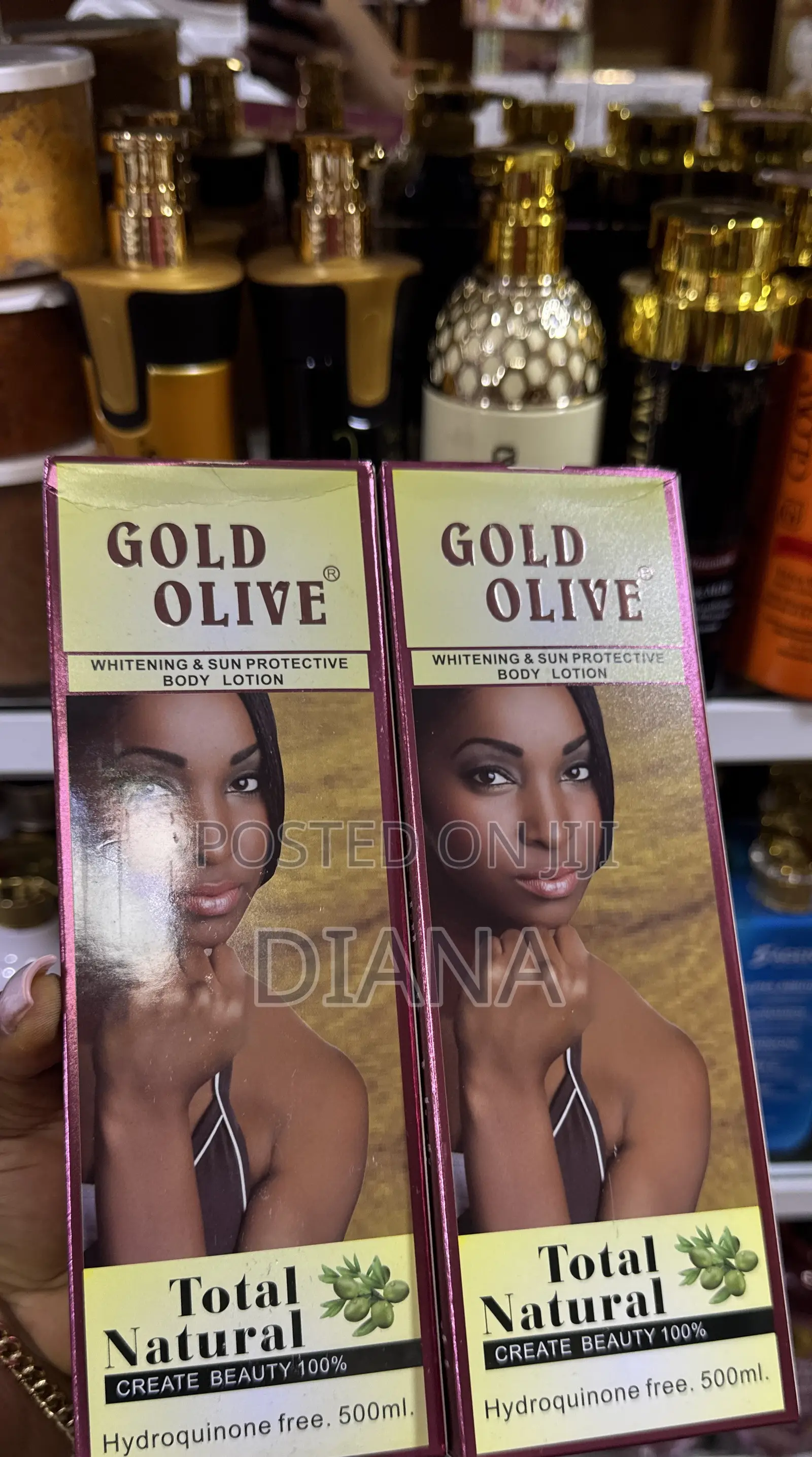 Gold Olive Lotion
