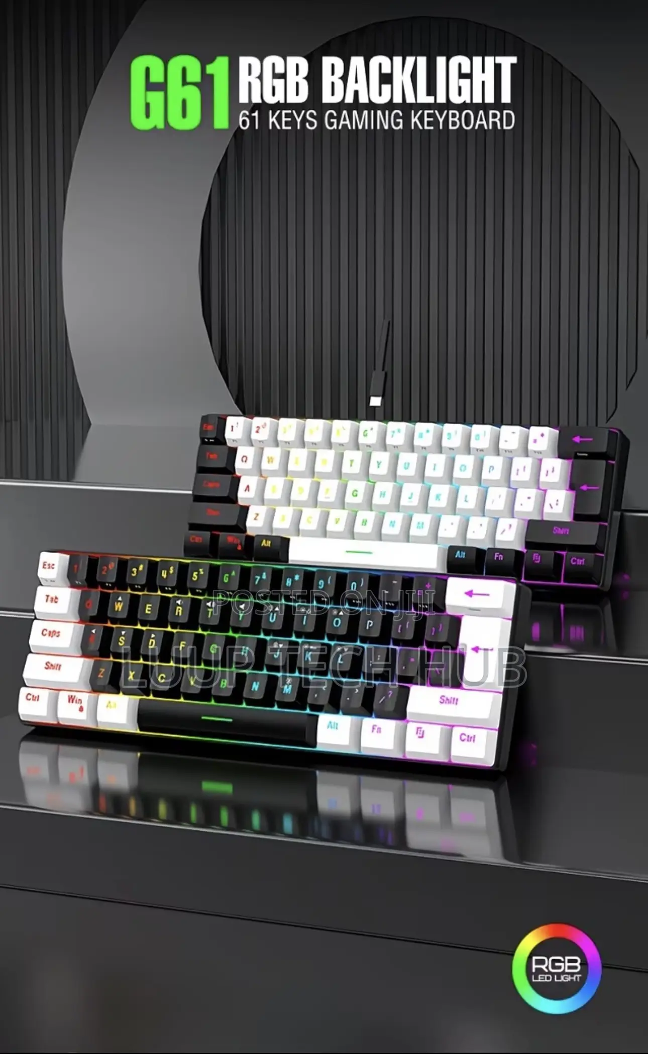 RGB Gaming Mechanical Keyboard USB Type C