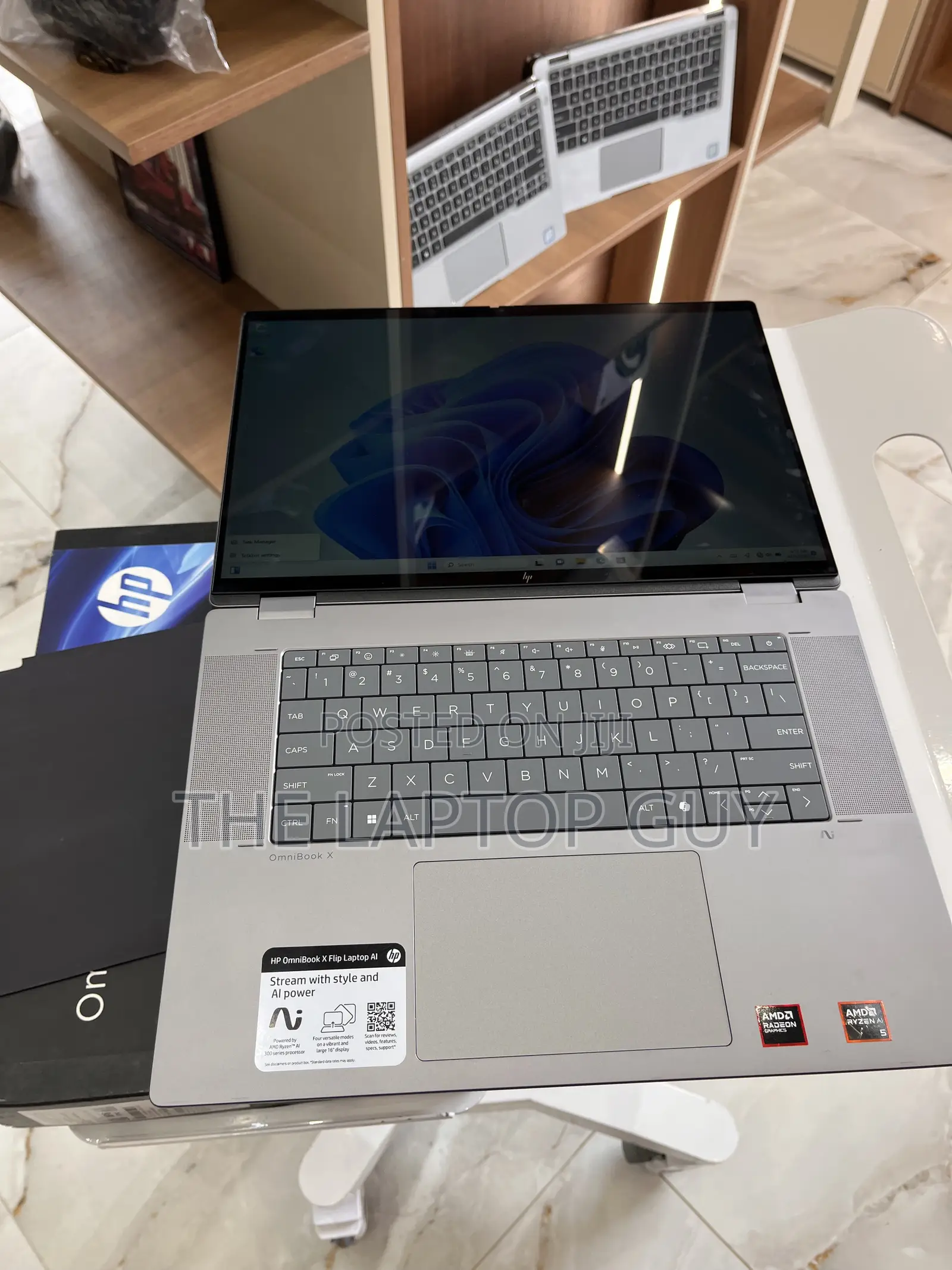 New Laptop HP OmniBook X Flip 16" 16GB AMD Ryzen 5 SSD 512GB