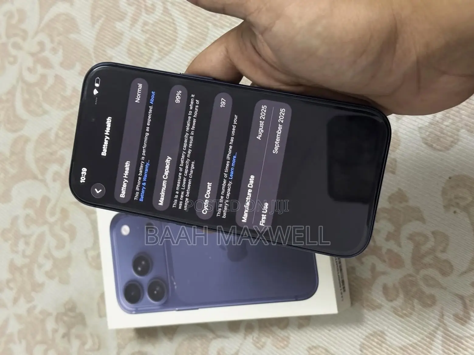Apple iPhone 17 Pro Max 256 GB Blue