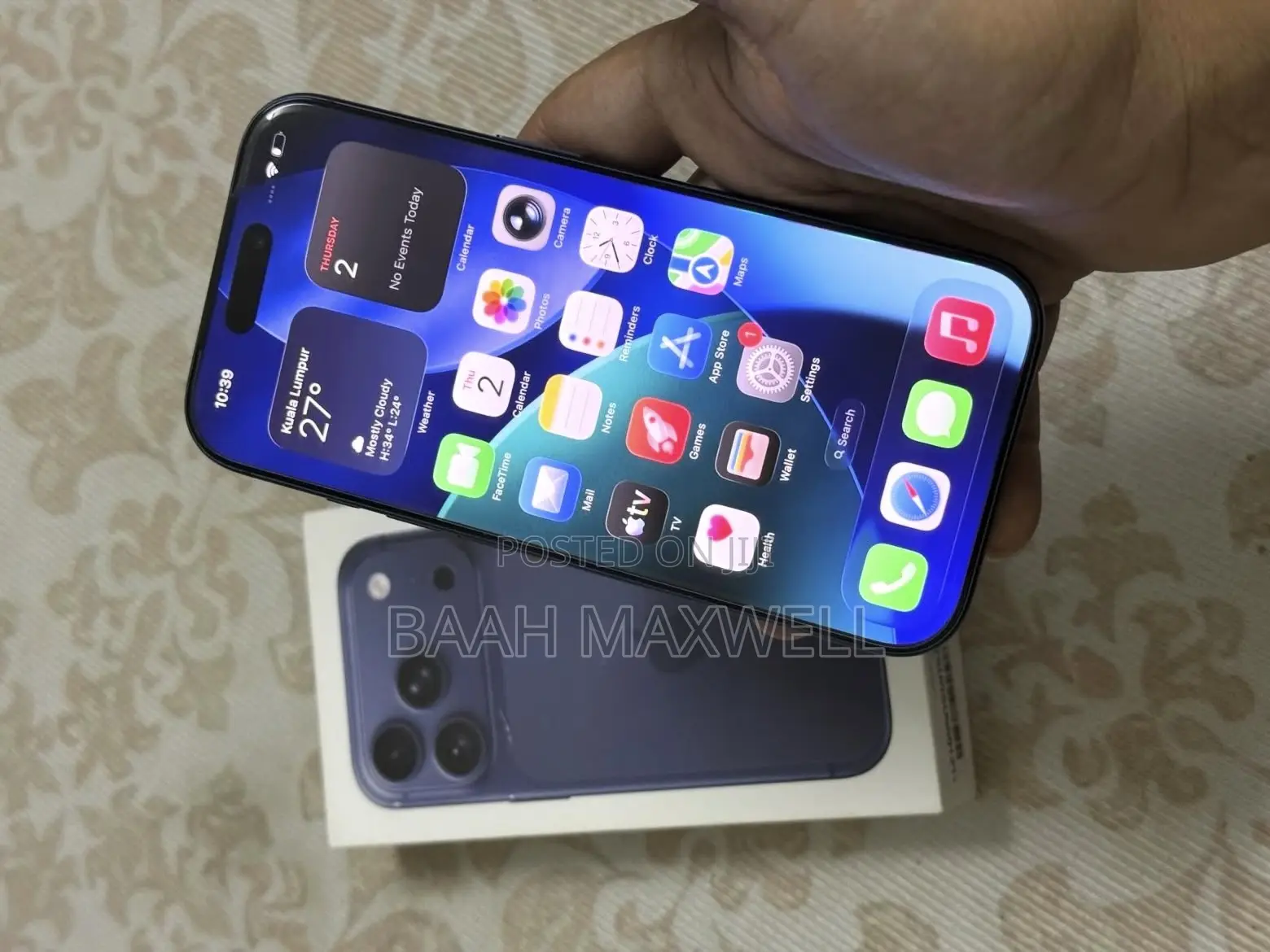 Apple iPhone 17 Pro Max 256 GB Blue