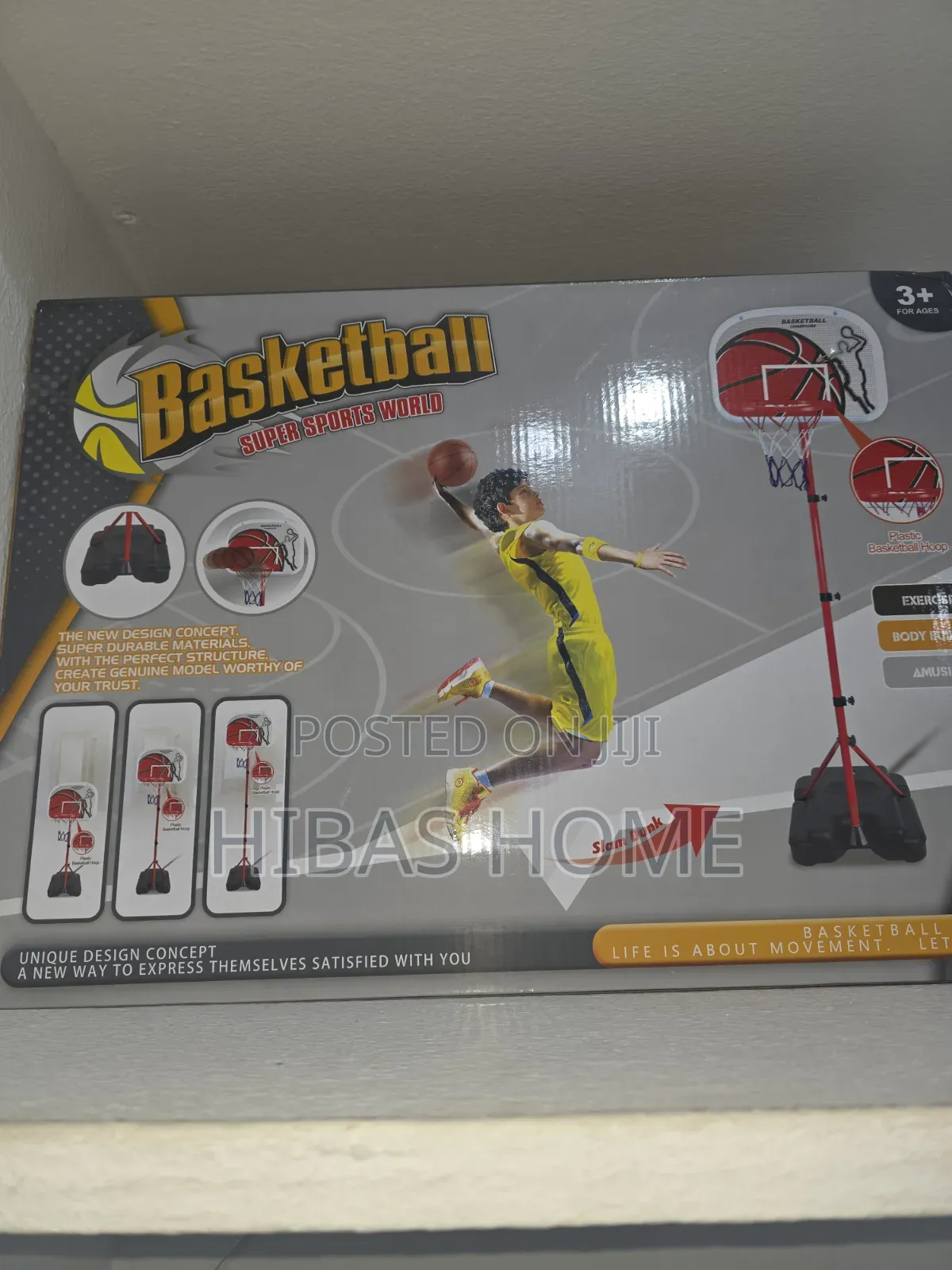 Kida Adjustable Basket Ball Stand