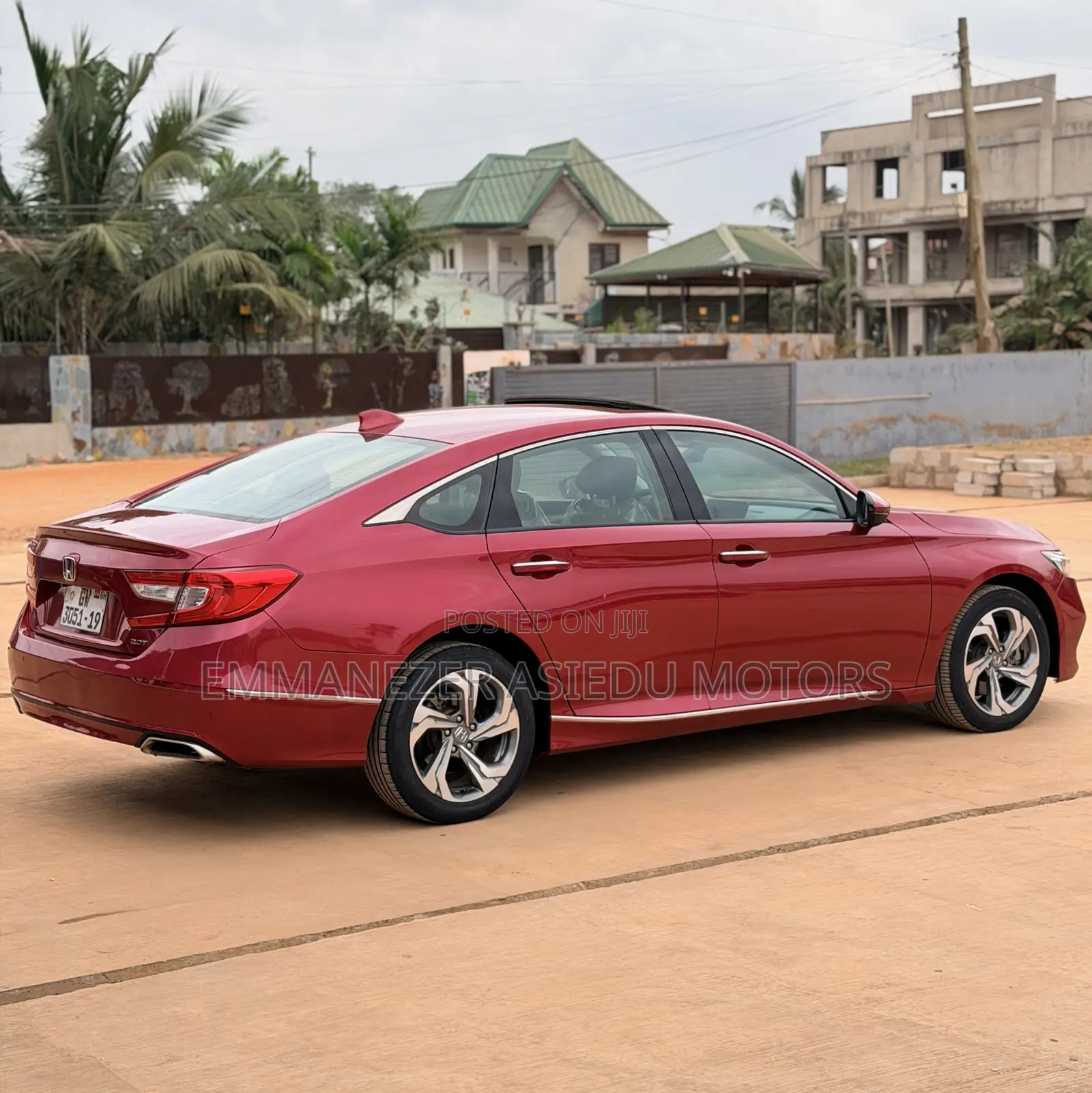 Honda Accord Sport (2.0L 4cyl Turbo 6M) 2019 Burgundy