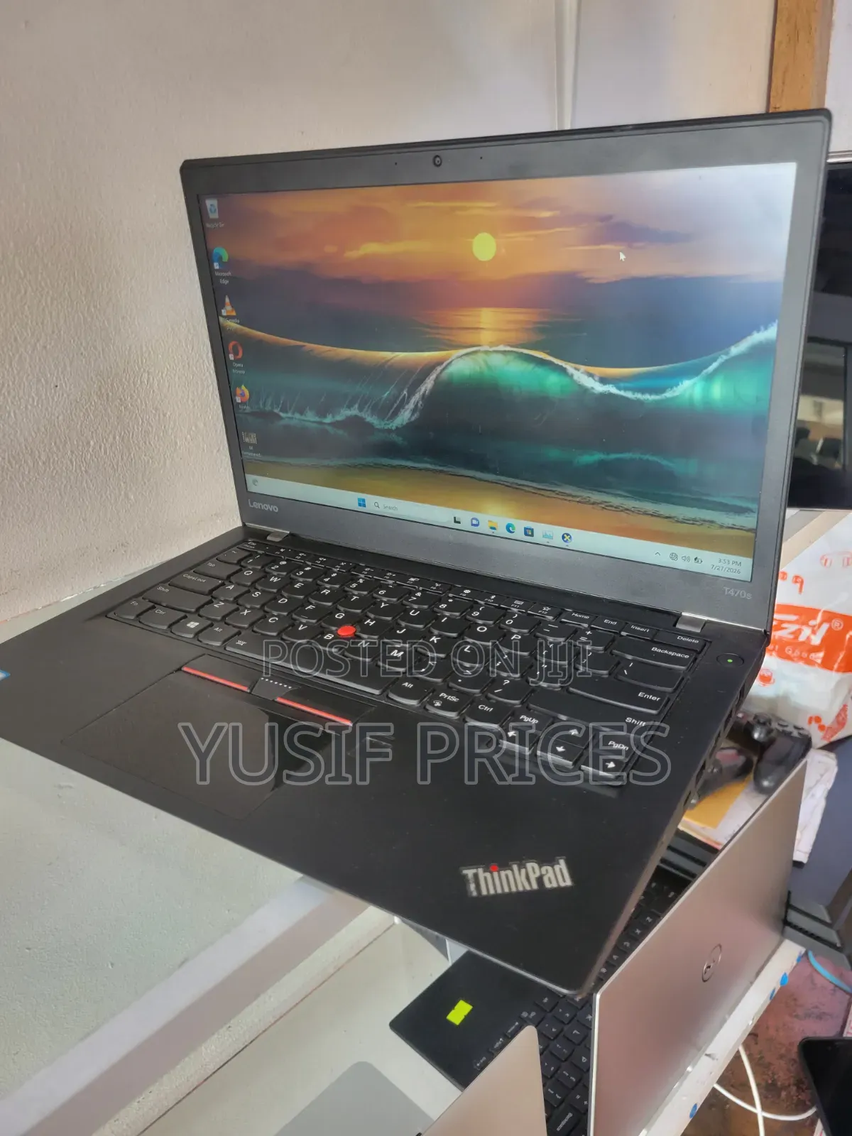 Laptop Lenovo ThinkPad T470s 8GB Intel Core i5 SSD 128GB