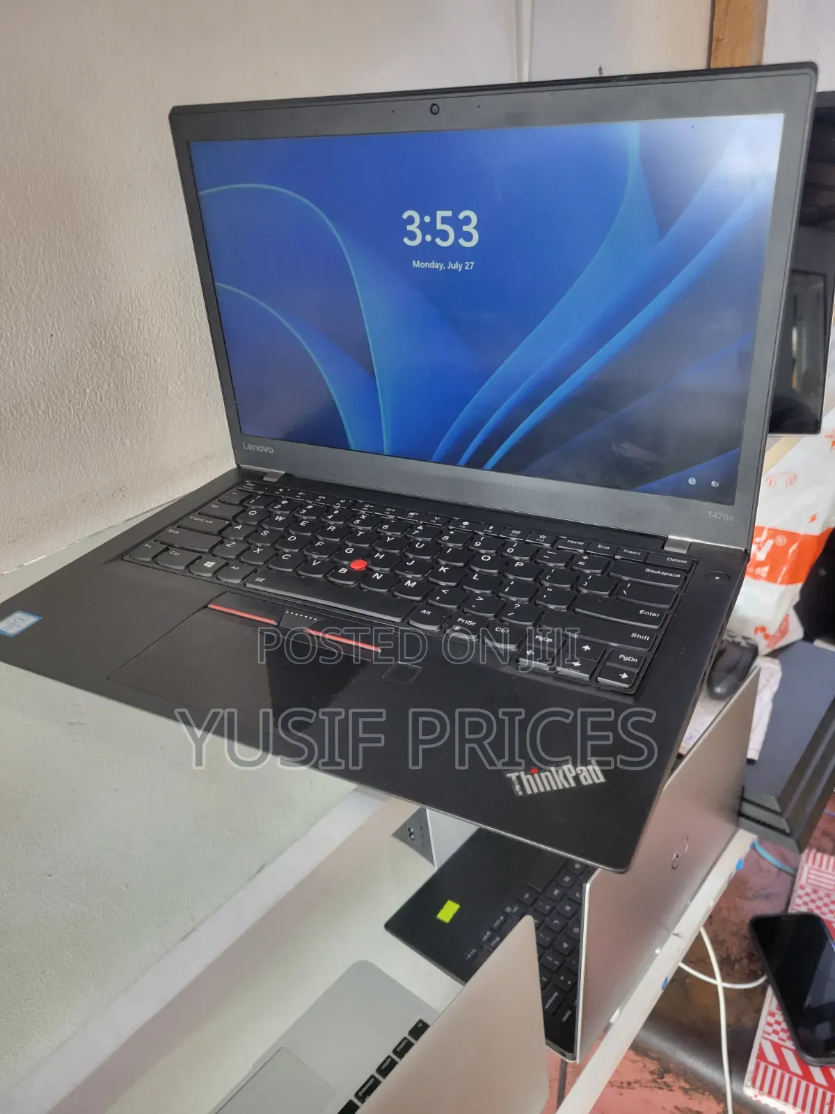 Laptop Lenovo ThinkPad T470s 8GB Intel Core i5 SSD 128GB