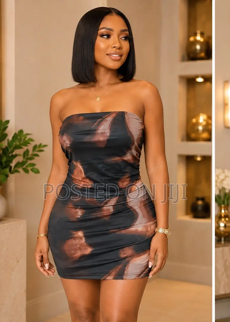 Elegant Tube Bodycon Mini Dress