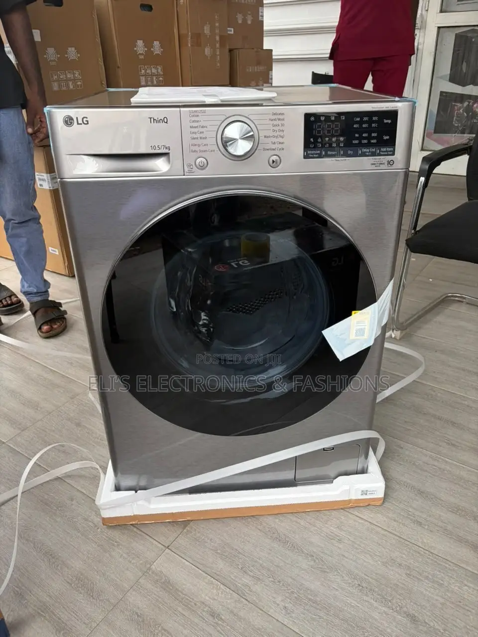 LG 10.5kg Wash and 7Kg Dry Full Automatic Washing Machine