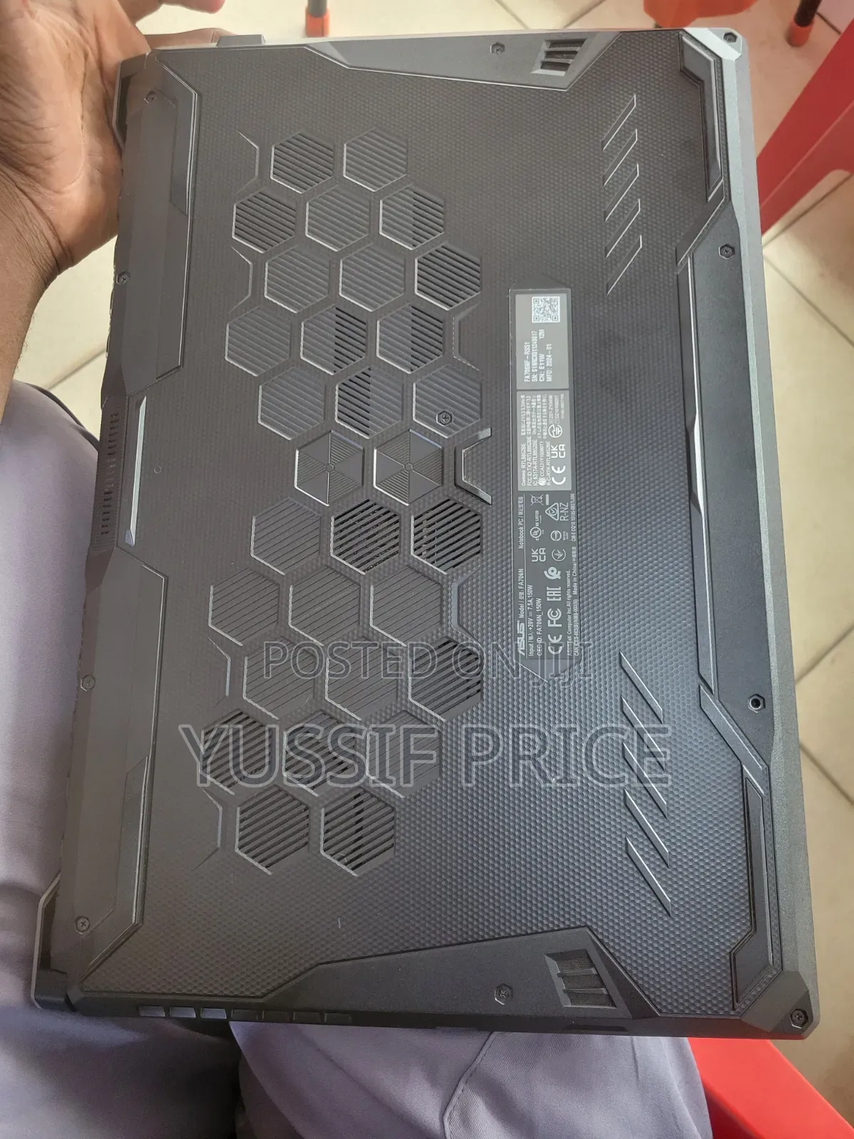 Laptop Asus TUF Gaming A17 16GB AMD Ryzen 5 SSD 512GB