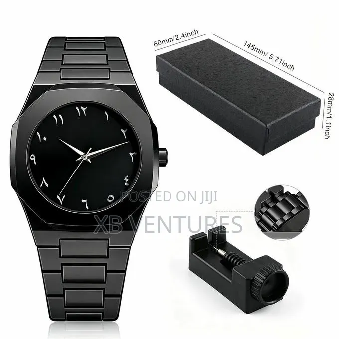Arabic Dial Octagonal Watch