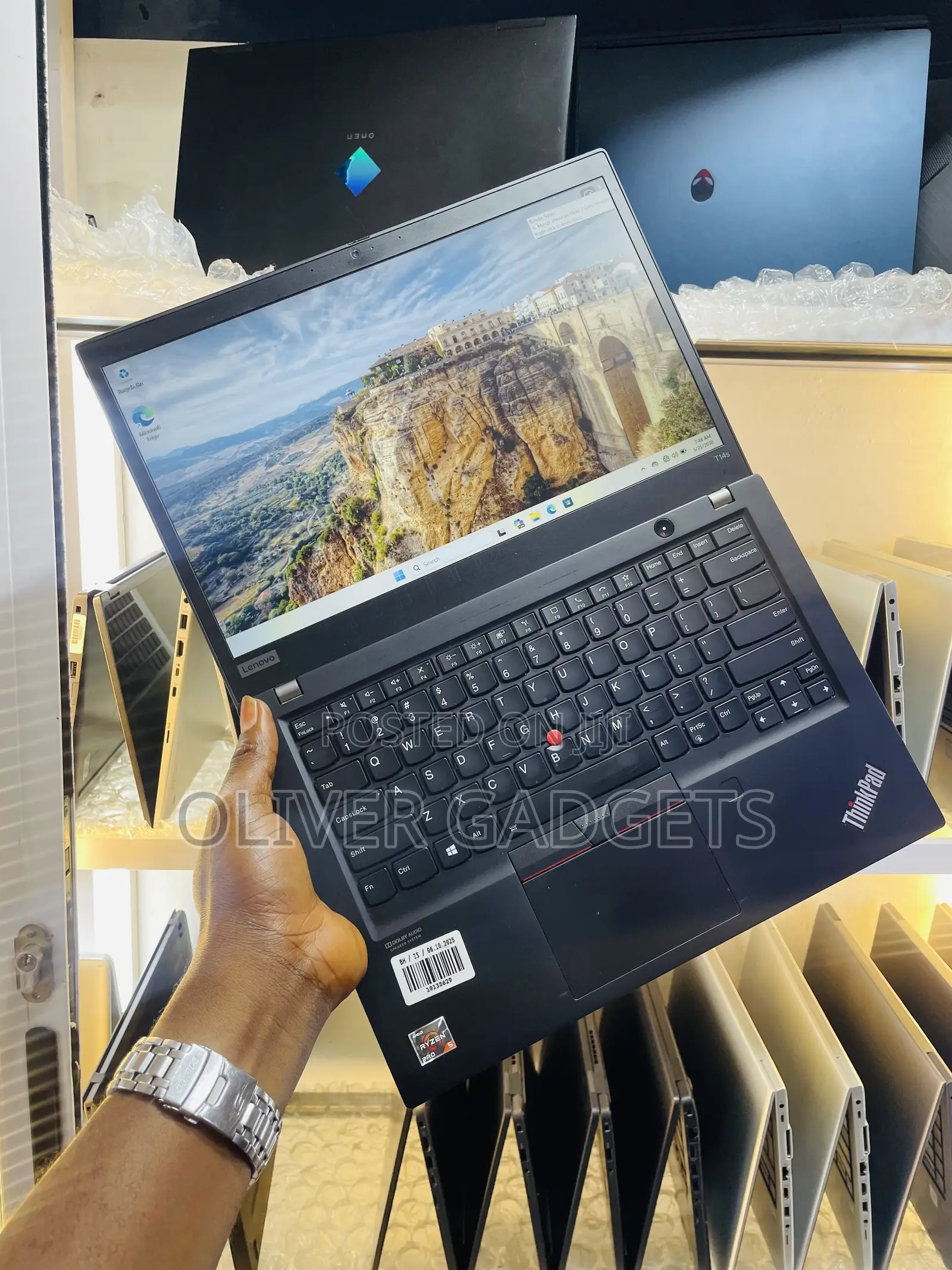 Laptop Lenovo ThinkPad T14s Gen 1 8GB AMD Ryzen 5 SSD 256GB