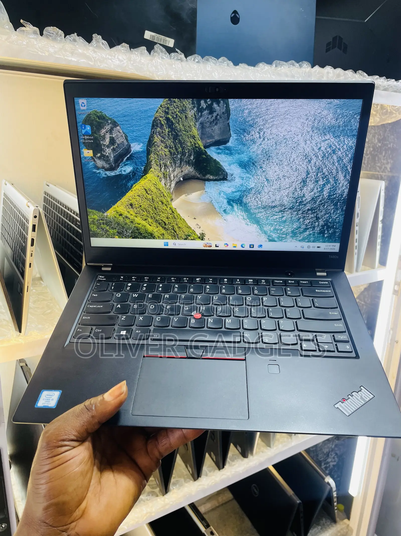 Laptop Lenovo ThinkPad T480 8GB Intel Core i5 SSD 256GB