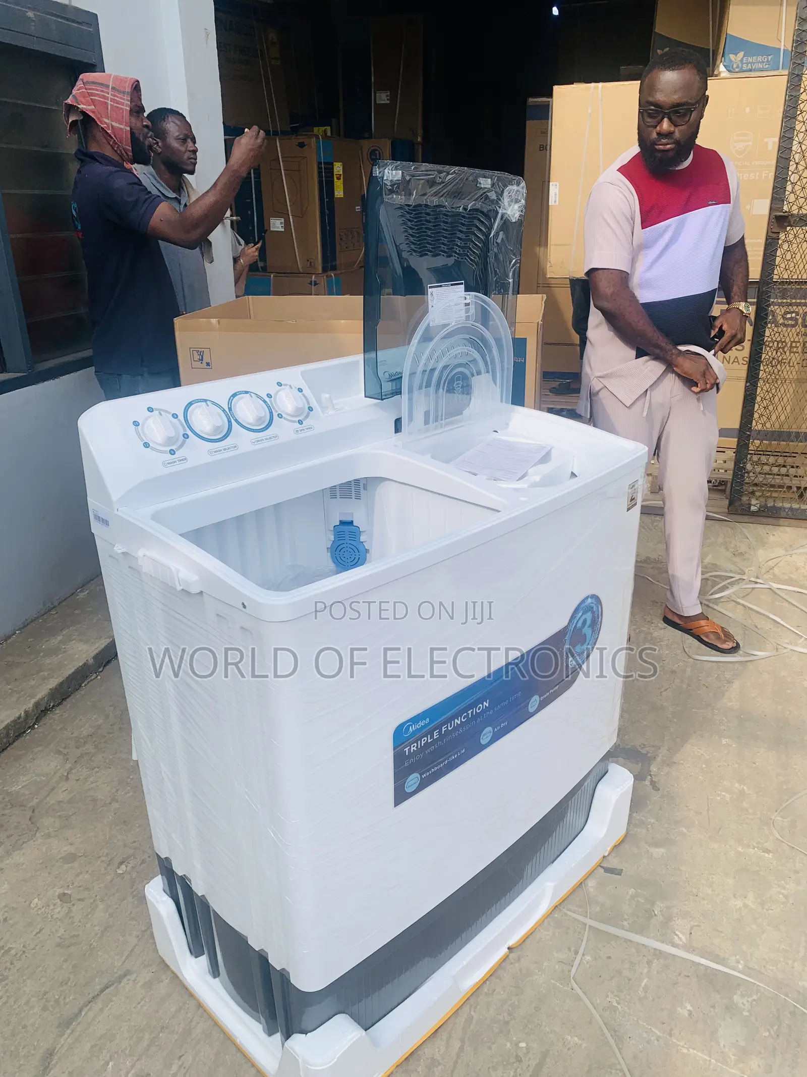 Limistick Midea 18kg Top Load Twintub Semi Automatic