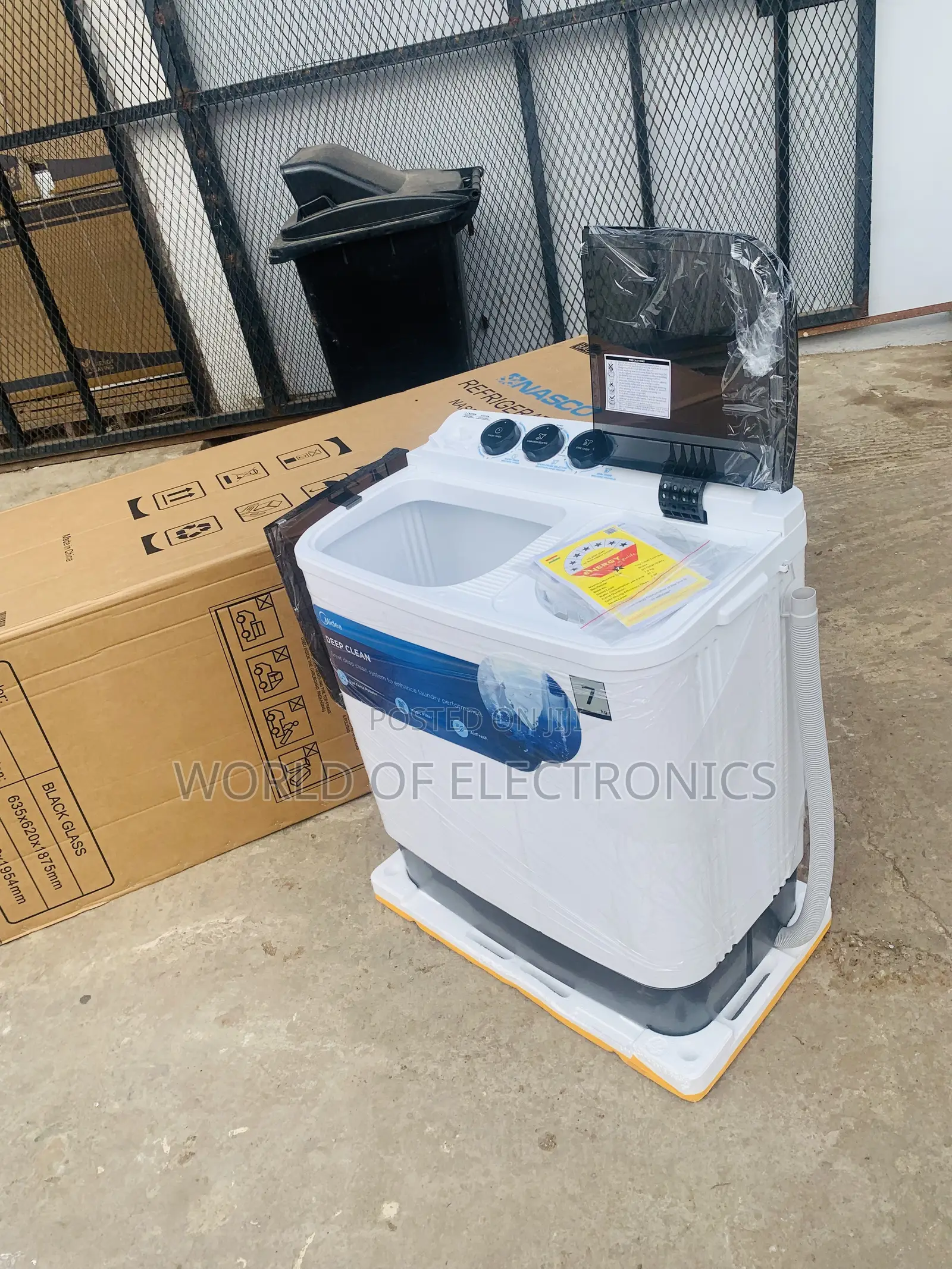 Newly in Box Midea 7kg Top Load Twintub Semi Automatic