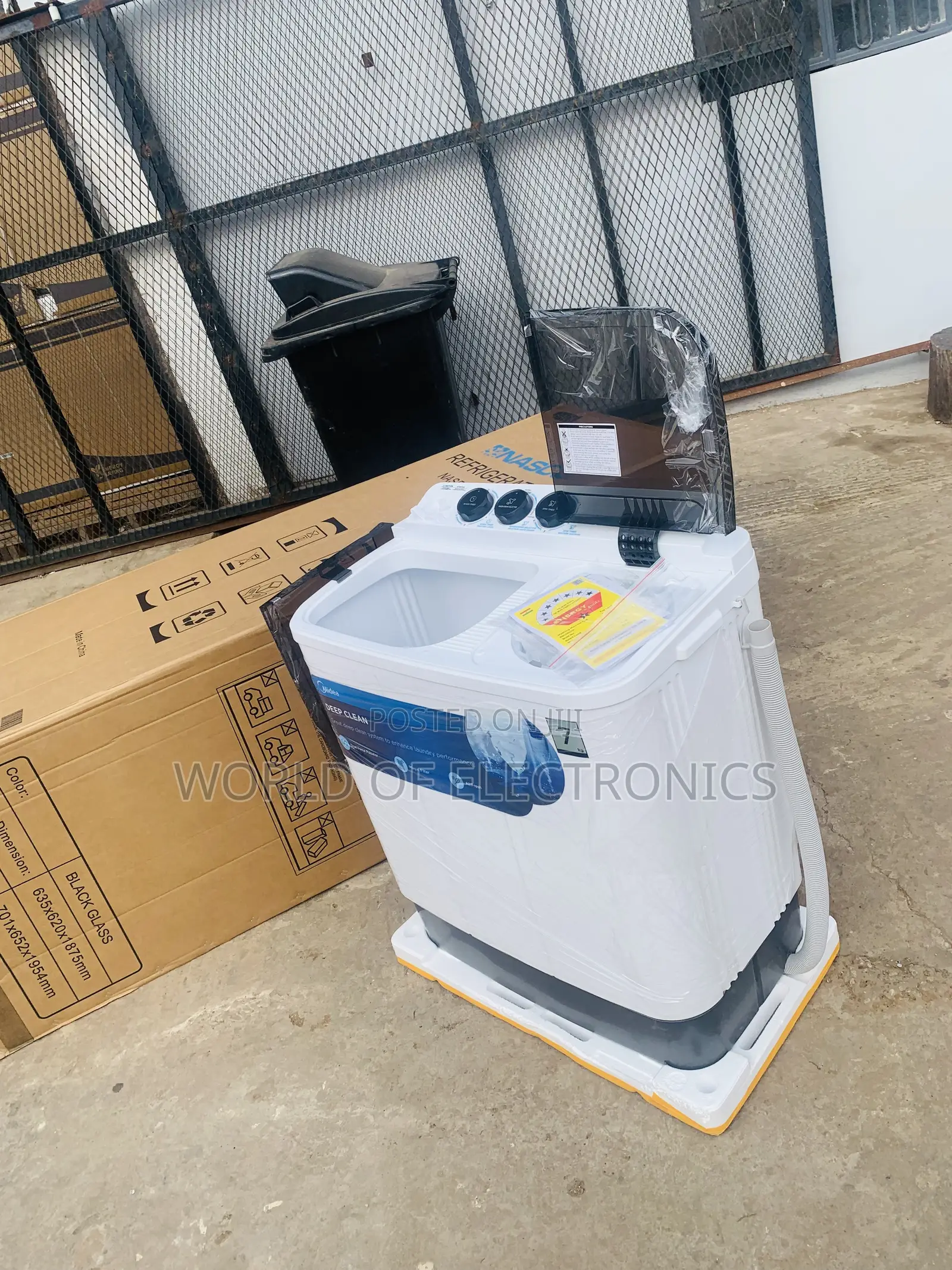 Lovely New 7kg Topload Twintub Semi Automatic