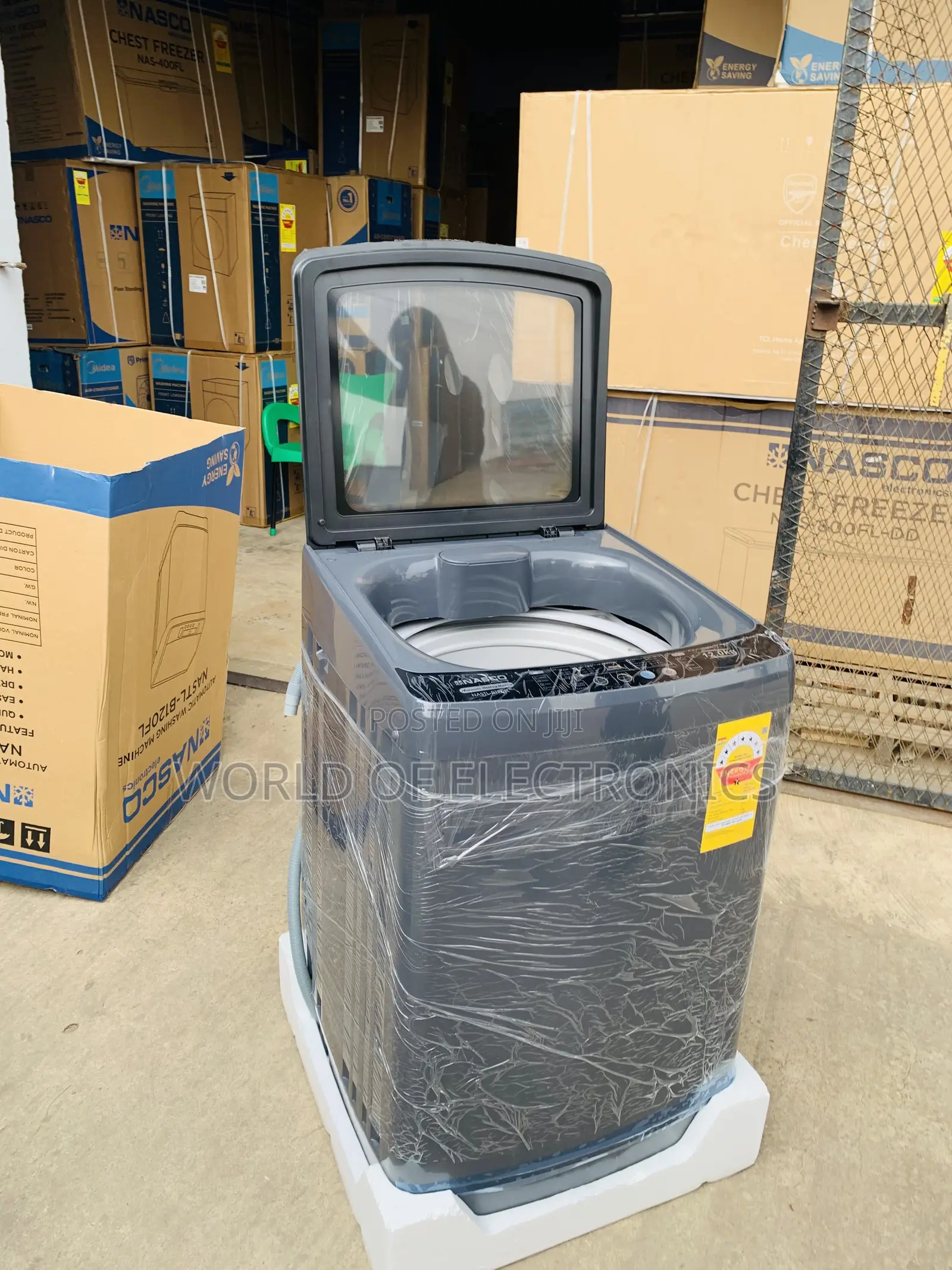 Nasco 12kg Top Load Full Auto Washing Machine [NASTL-B120FL]