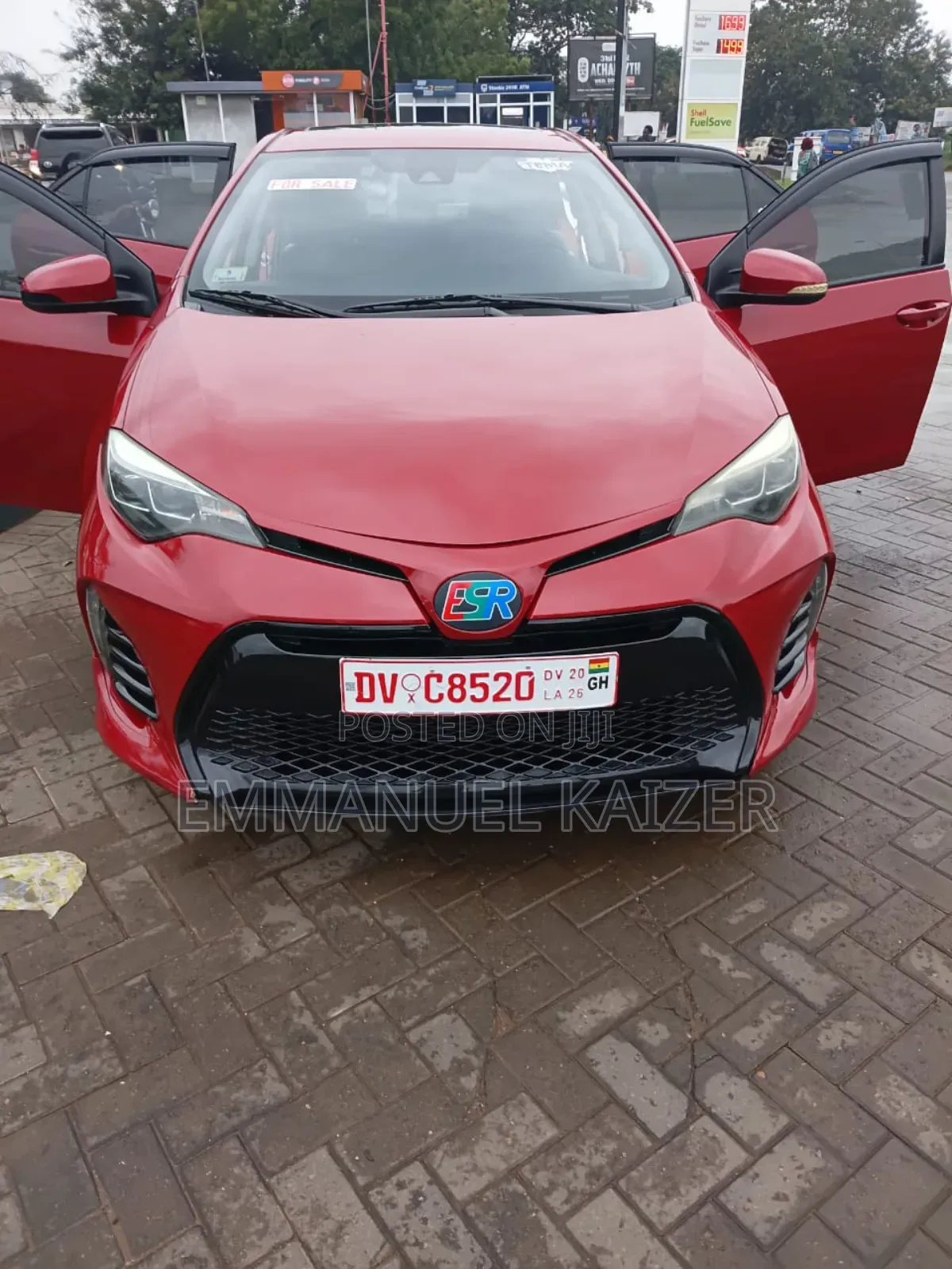 Toyota Corolla 2017 Red