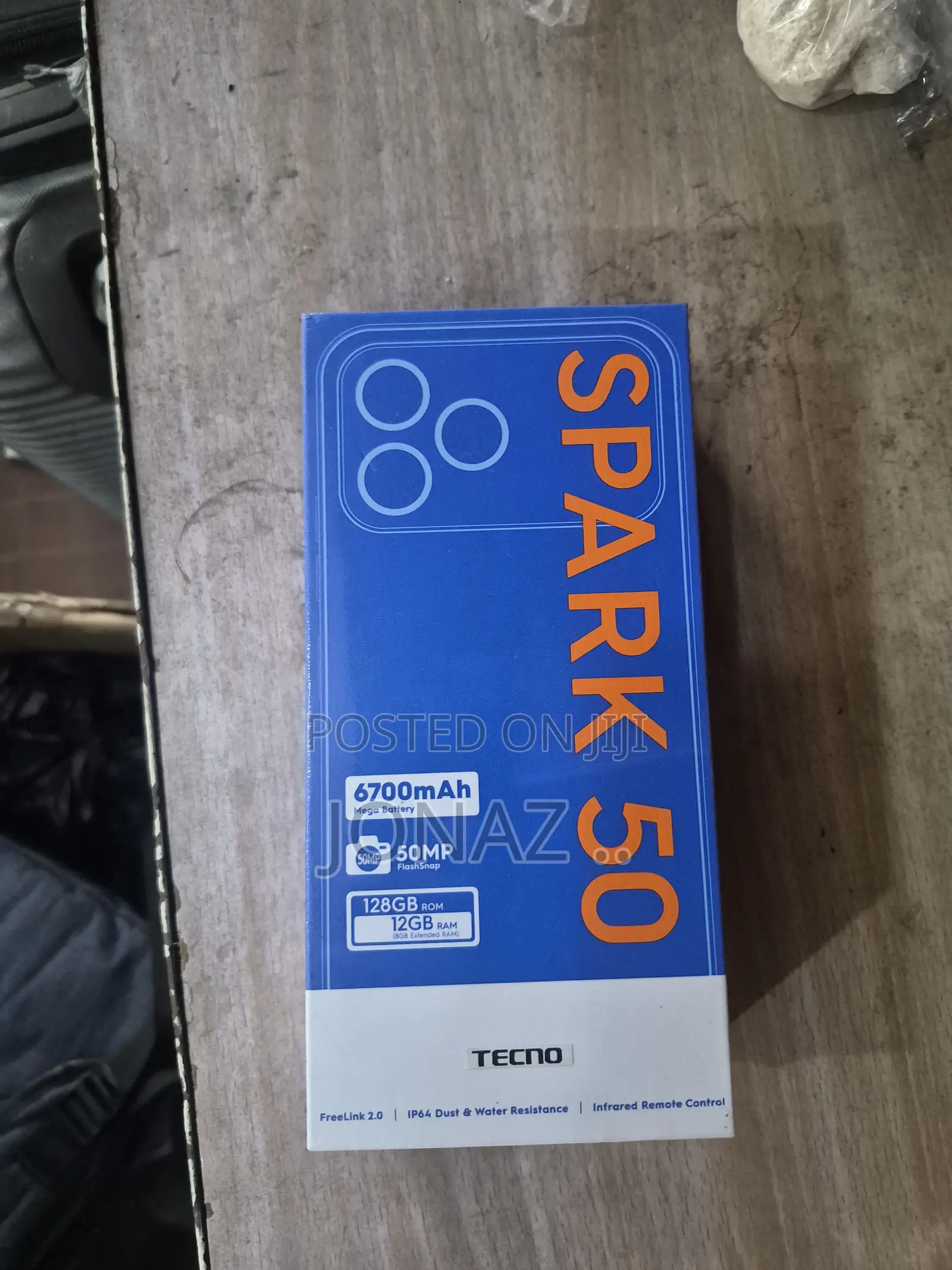 New Tecno Spark 50 128 GB Blue