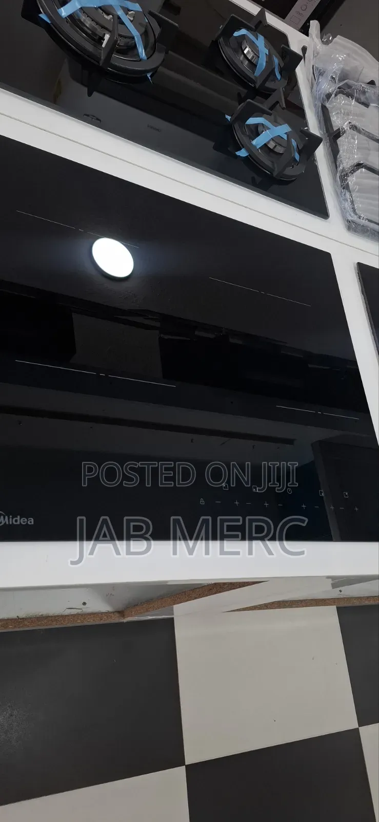 Electric Stove Hob 4 Burners Cooker Digital Controls Built In