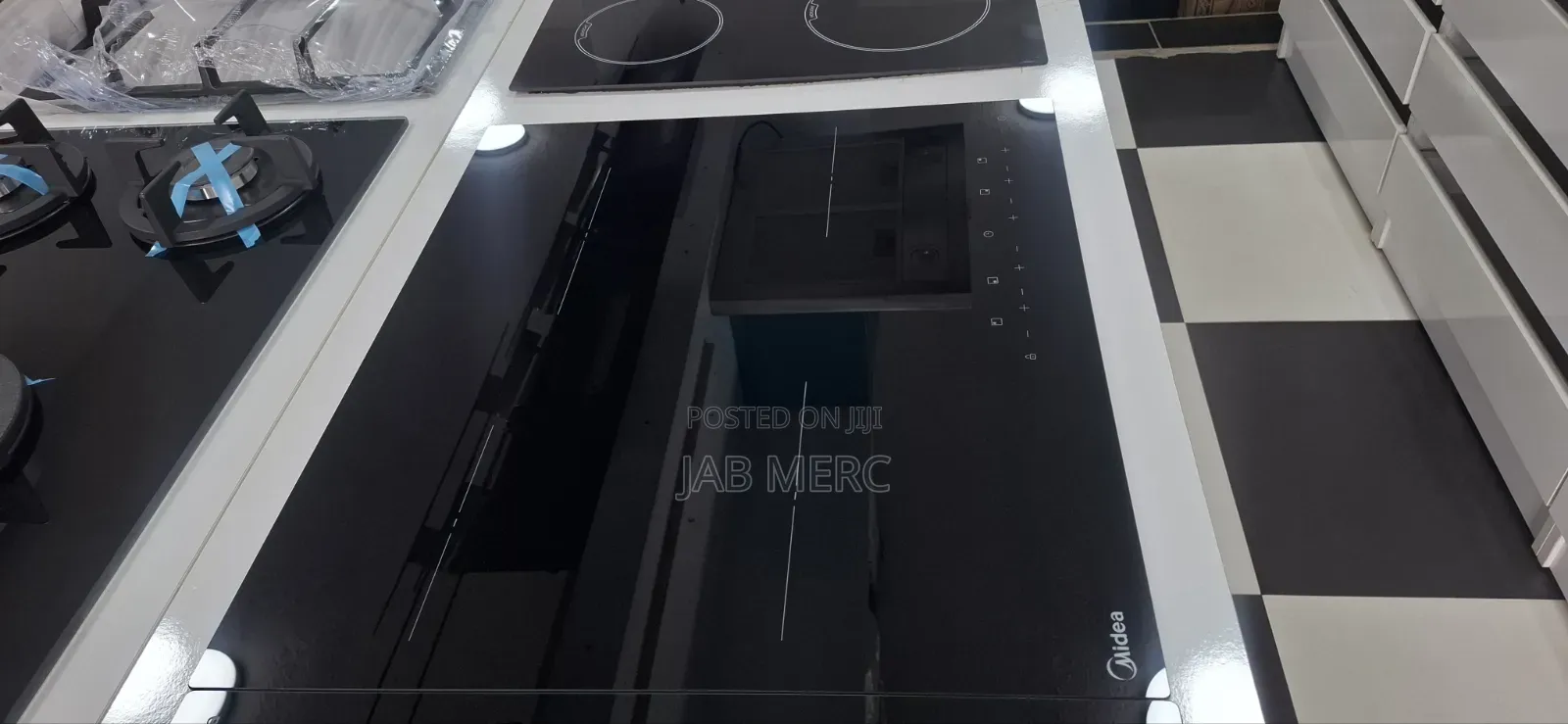 Electric Stove Hob 4 Burners Cooker Digital Controls Built In