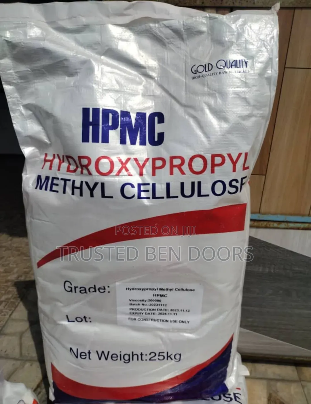 Quality HPMC Tile Chemical for Tiling and Soap Making (25kg Bag)