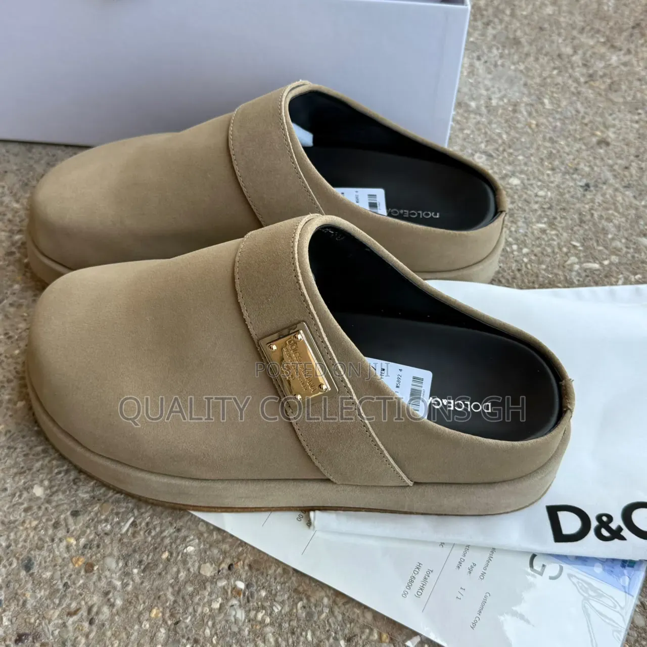Dolce and Gabbana Half Shoe