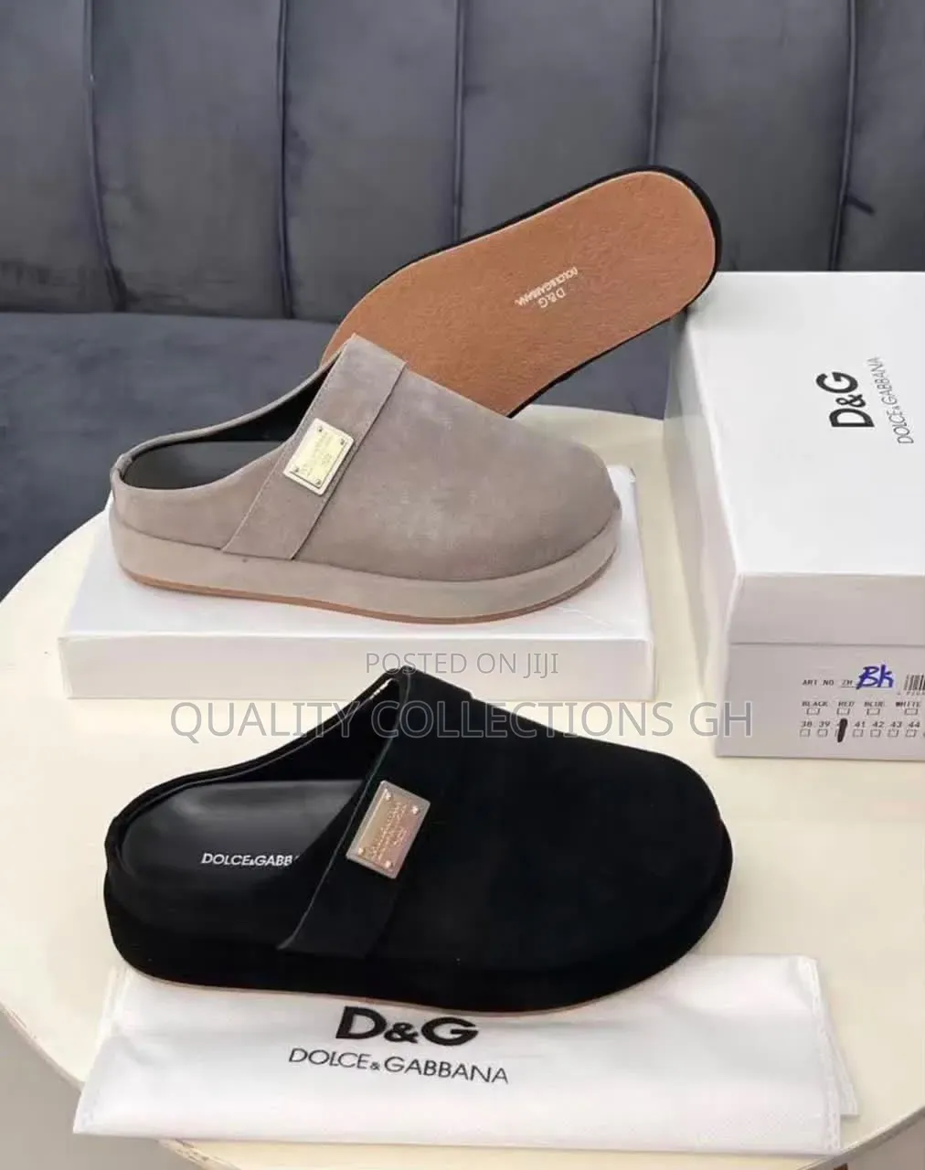 Dolce and Gabbana Half Shoe