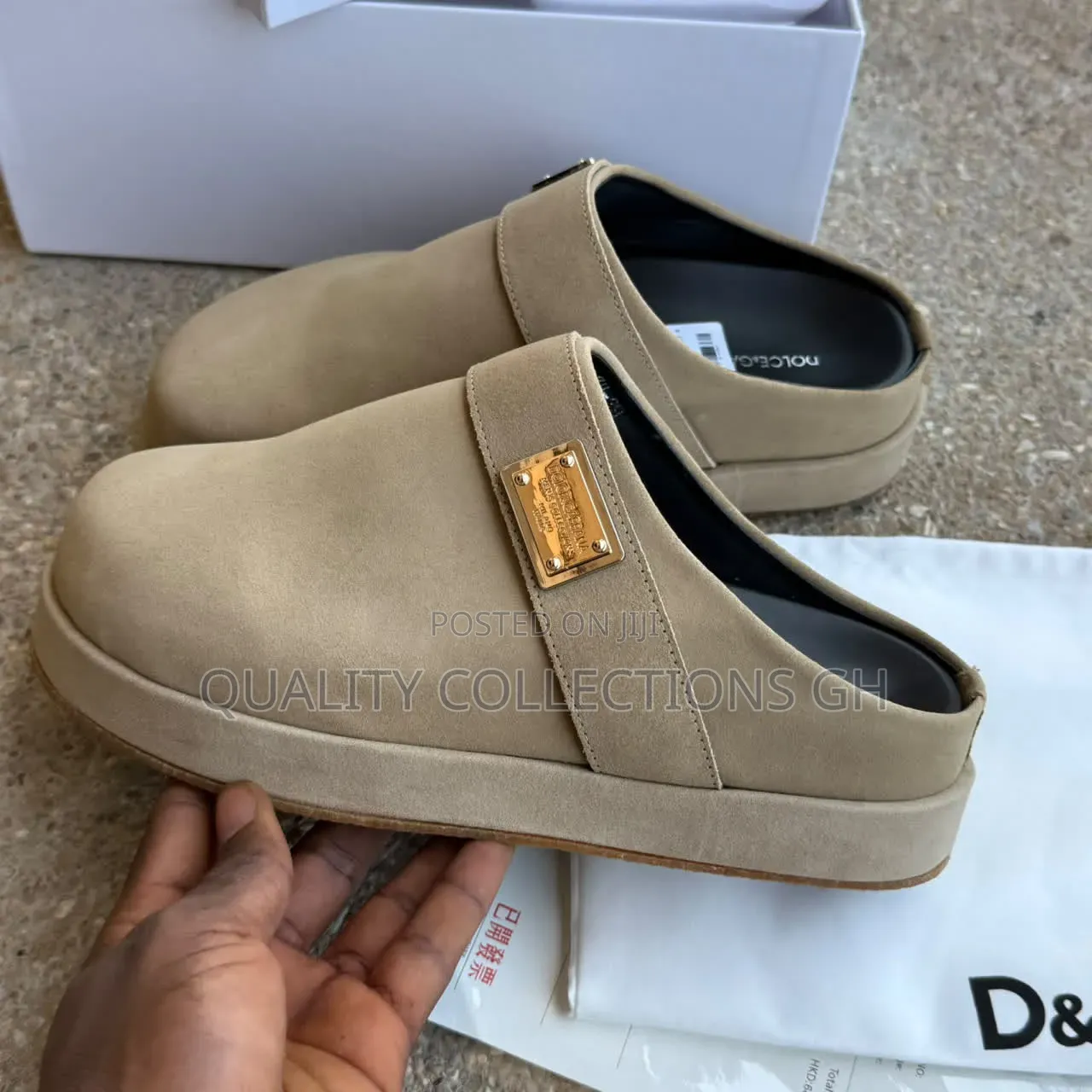 Dolce and Gabbana Half Shoe