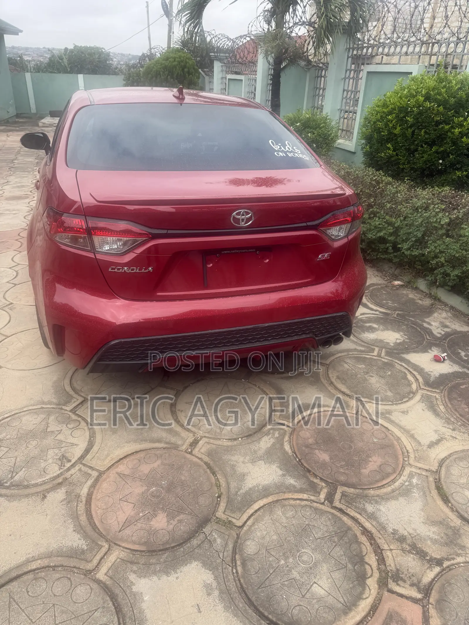 Toyota Corolla SE 2020 Red