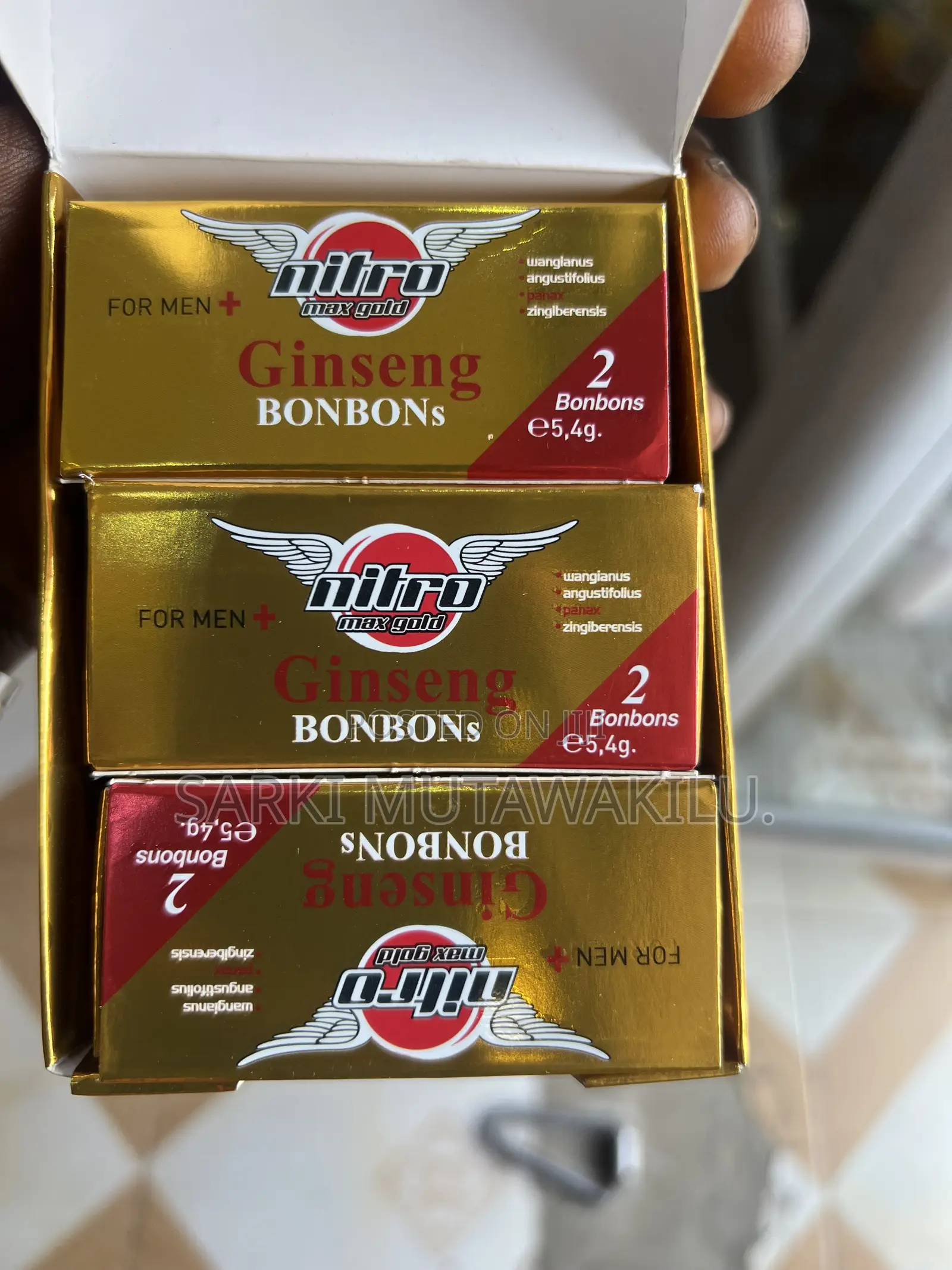 Ginseng Bombom