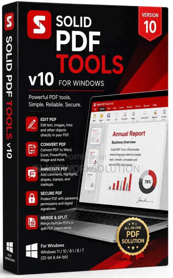 Solid PDF Tools V10 for Windows