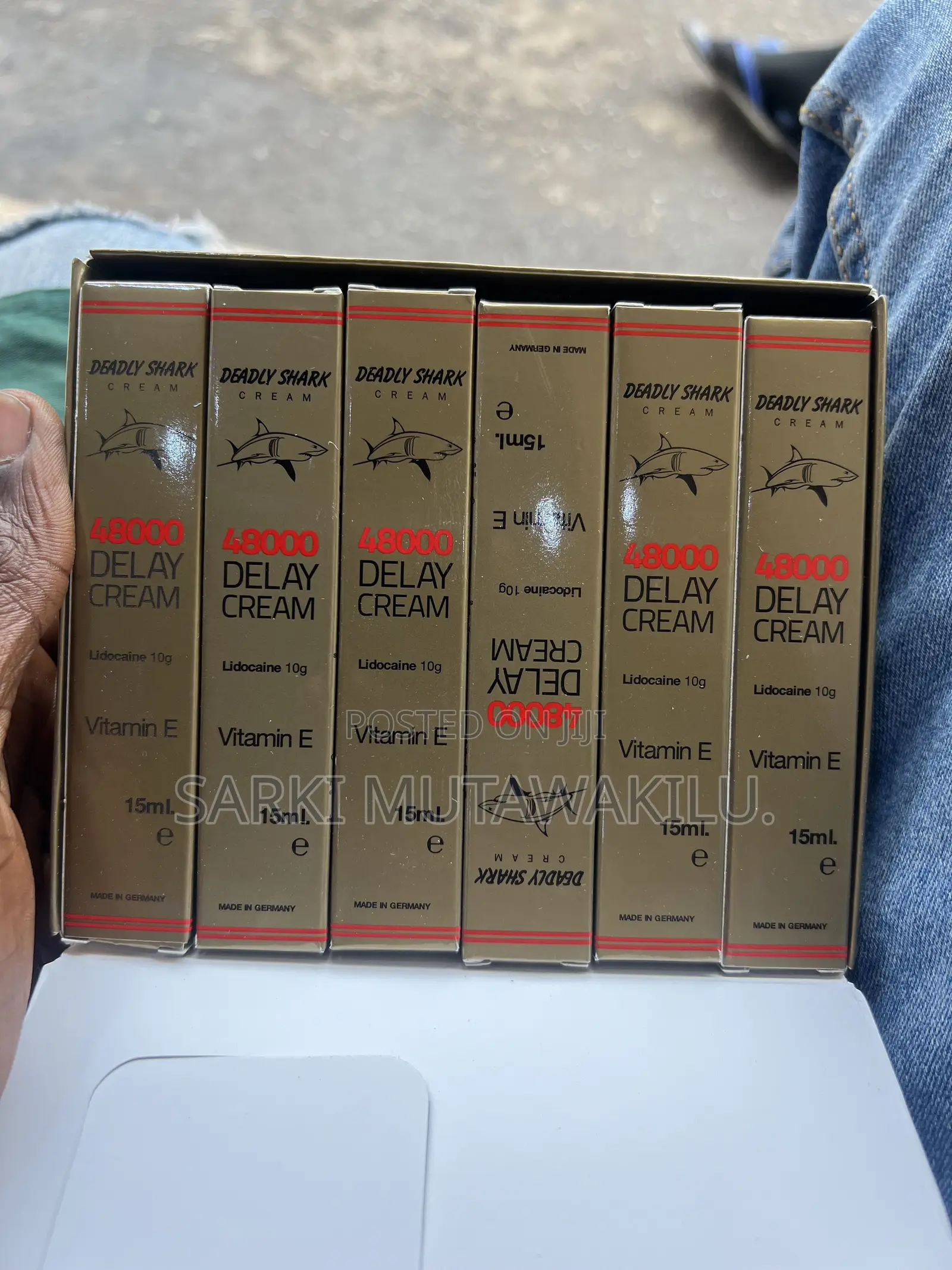 Shark Delay Cream