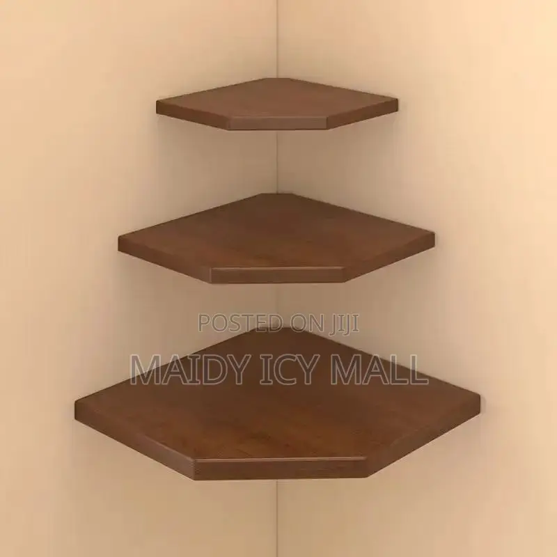 Floating Corner Wall Shelf
