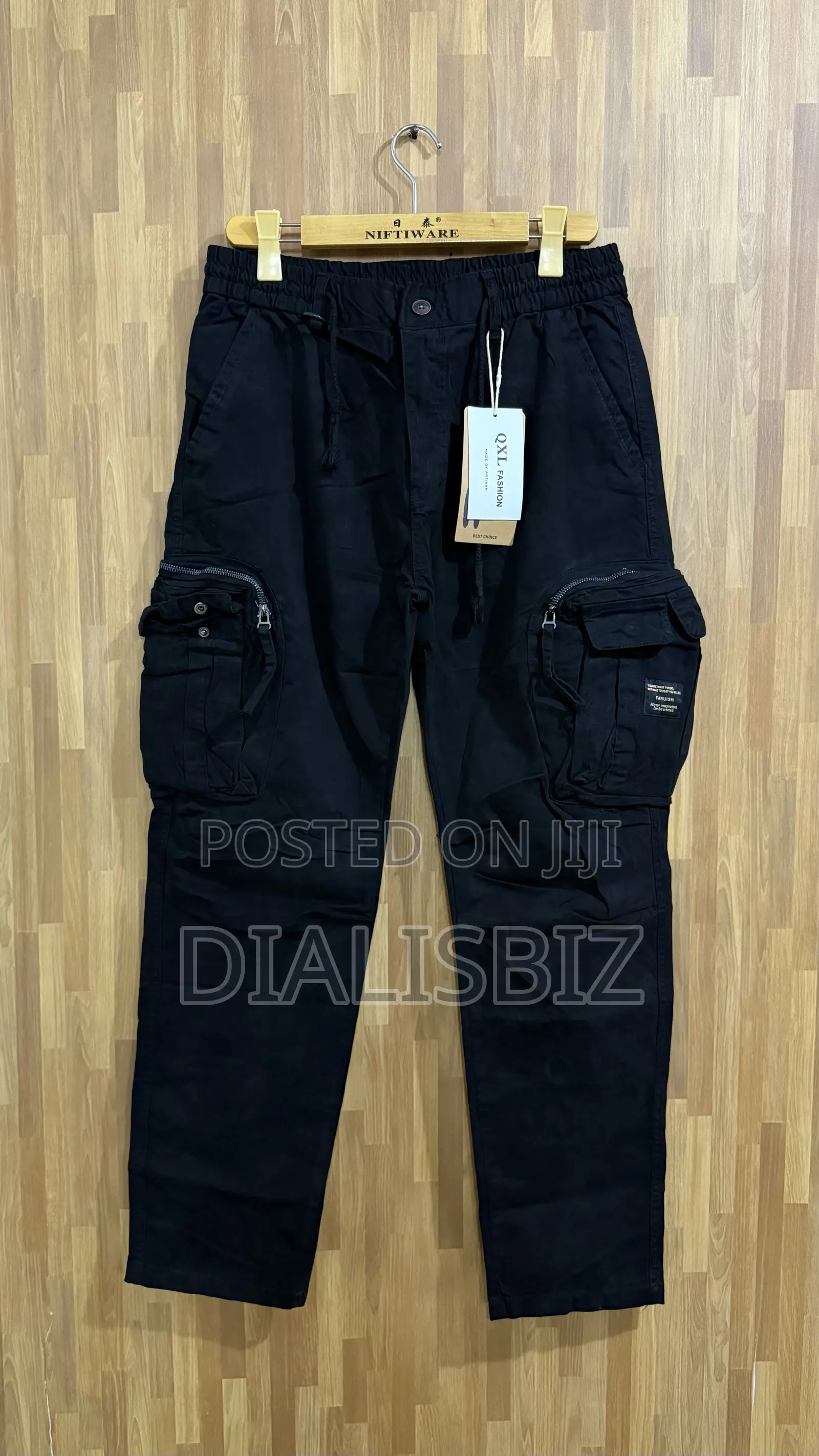 Kaki Side Pockets