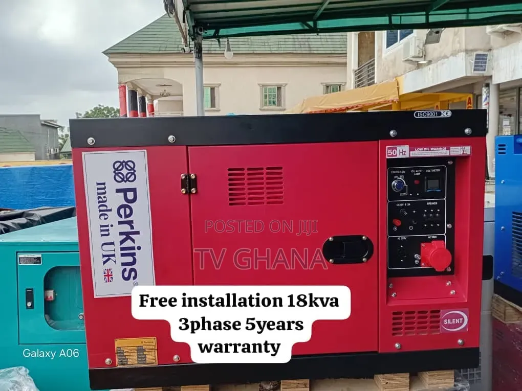 Perkins 18KVA Diesel Generator – 3 Phase Heavy Duty Commercial 18kva