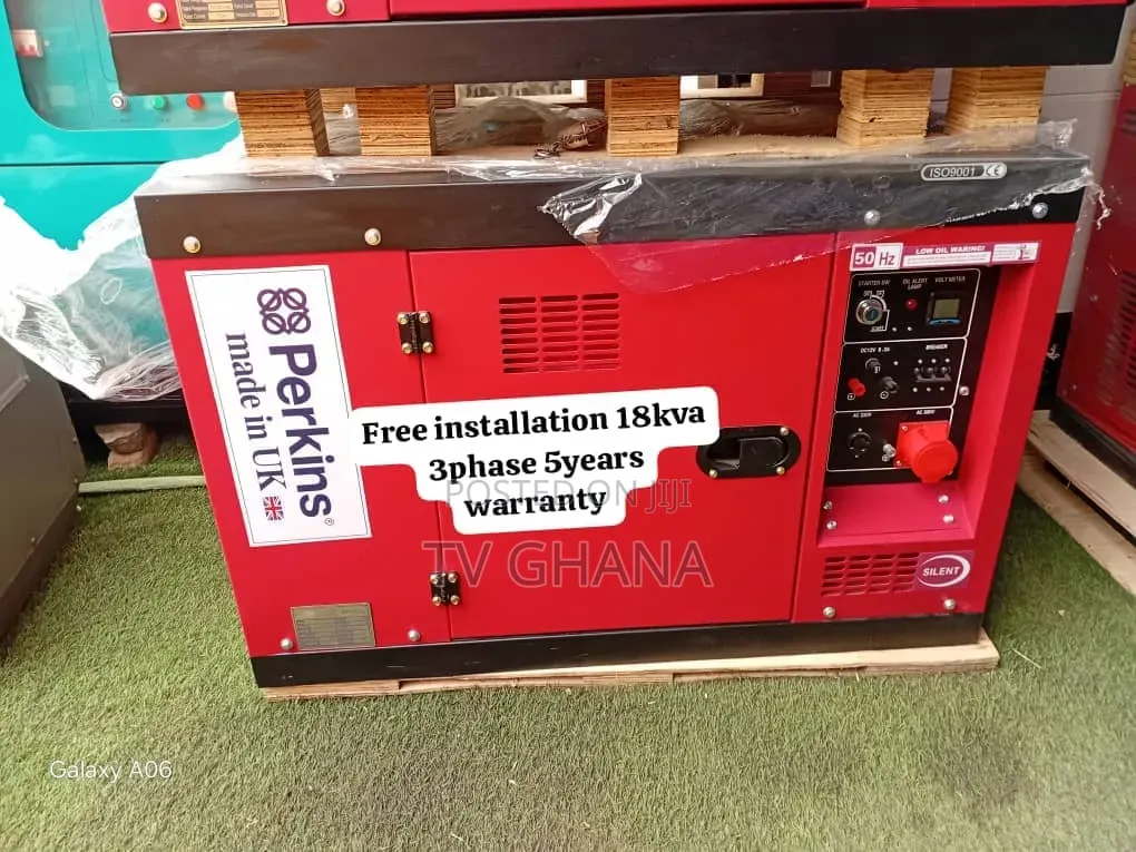 Perkins 18KVA 3-Phase Diesel Genset – Reliable Power for 18kva