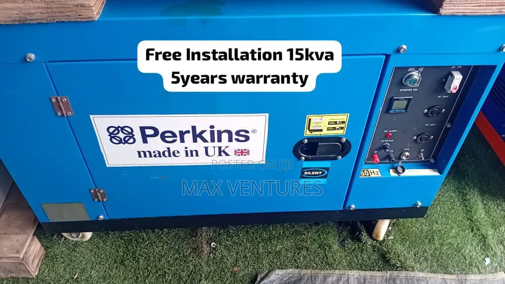 Brand New Perkins 15kVA Diesel Generator Powerful Backup System 15kva