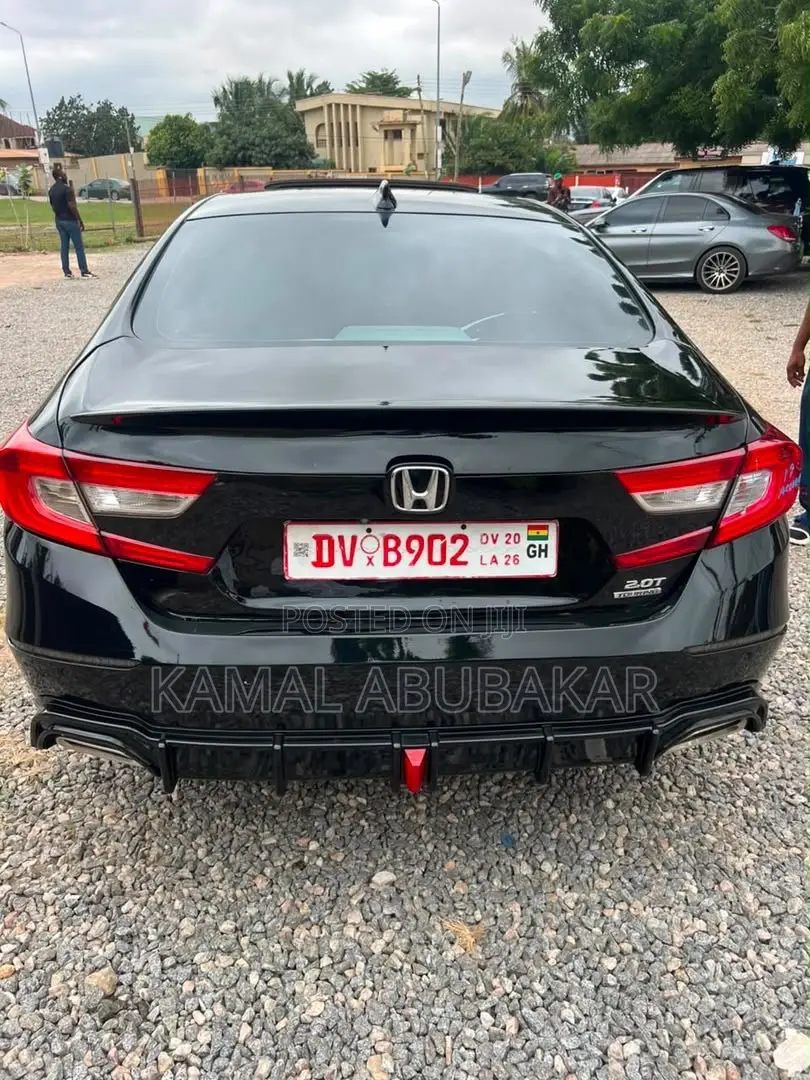 Honda Accord Sport (2.0L 4cyl Turbo 6M) 2019 Black