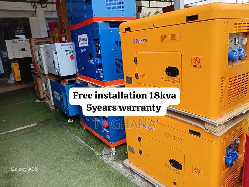 Perkins 18KVA Diesel Generator 3 Phase – Durable Fuel 18kva