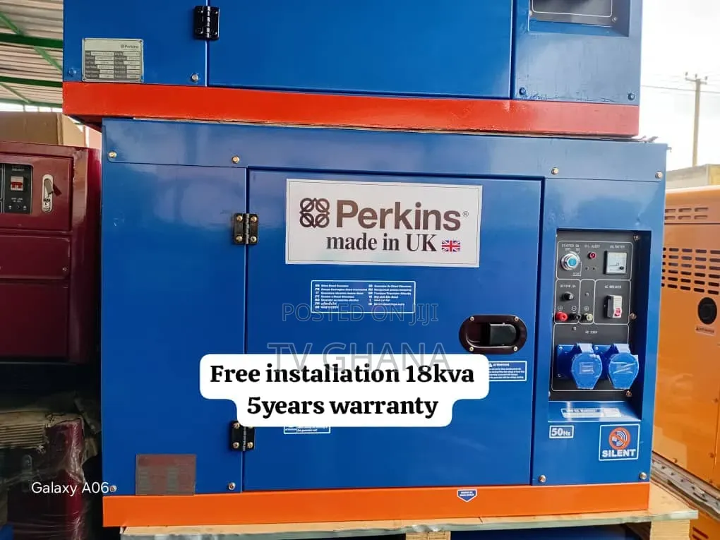 Perkins 18KVA 3 Phase Diesel Genset – Built for Continuous Power 18kva