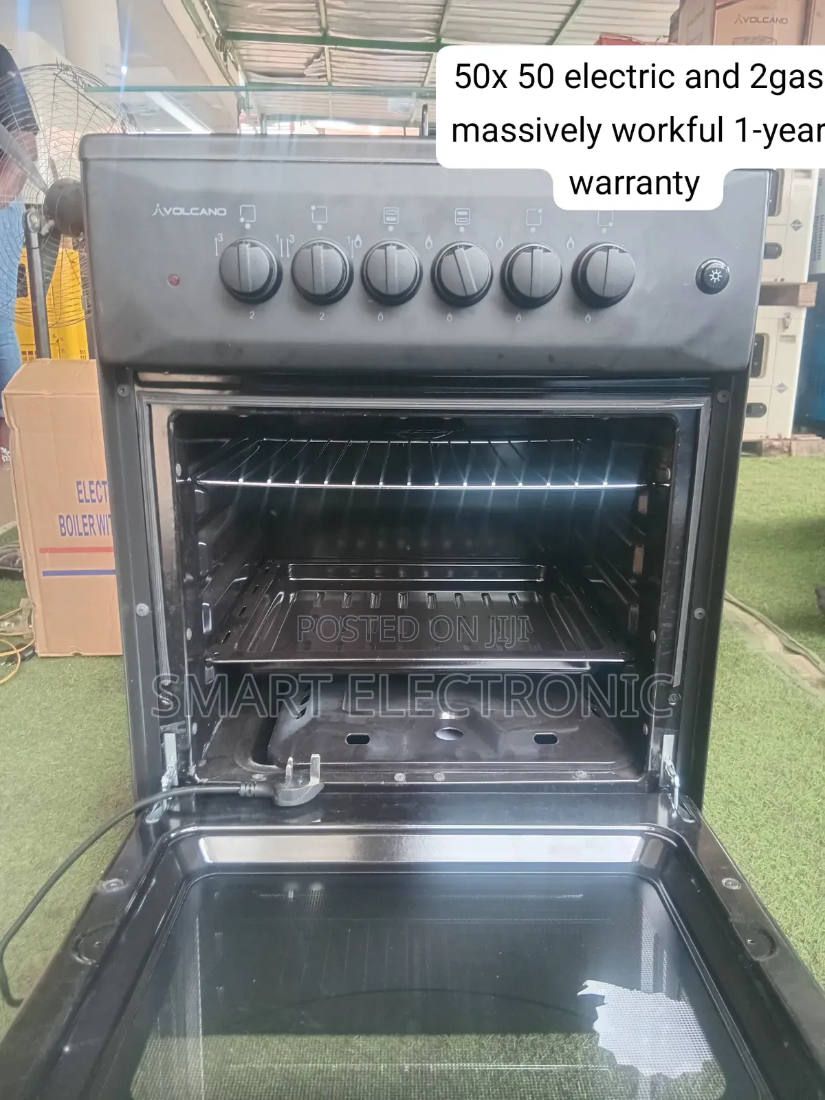 Volcano Gas Range 6 Burners Oven High-Quality Cooker for Modern Homes