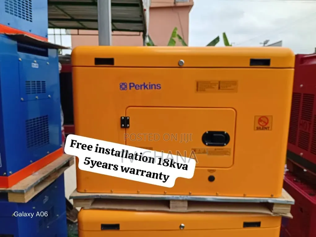 Perkins 18KVA 3-Phase Diesel Generator – Built for Demanding 18kva