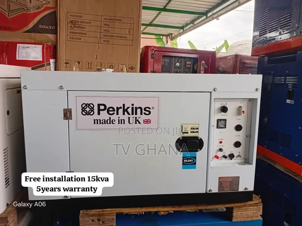 Perkins 15KVA Genset – Heavy Duty Diesel Generator for Home 15kva