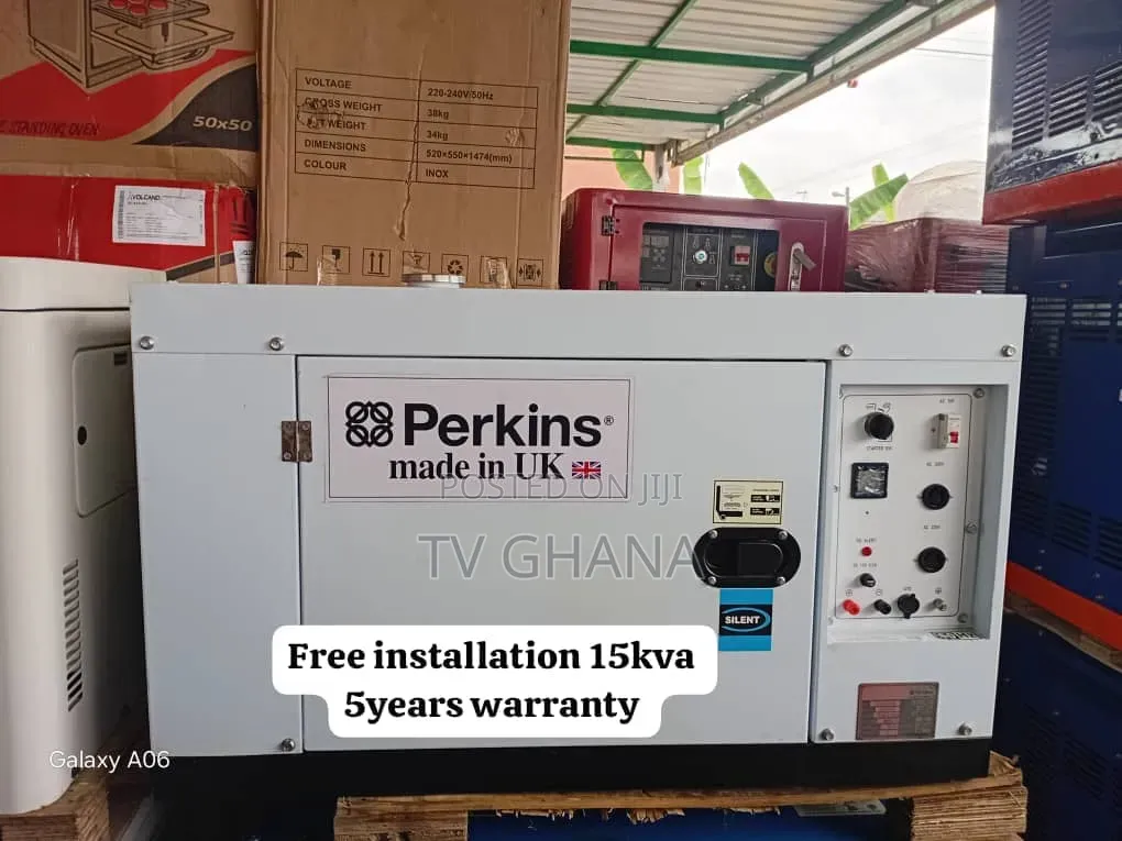 Perkins 15KVA Genset – Heavy Duty Diesel Generator for Home 15kva