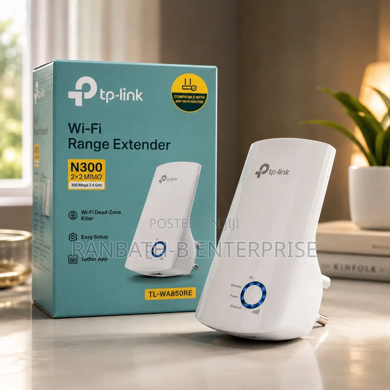 TP-Link TL-WA850RE – 300Mbps Wi-Fi Booster