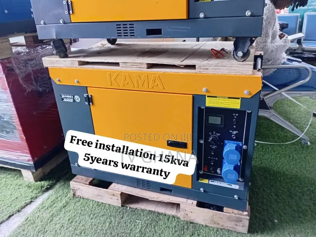 KAMA 15KVA Diesel Generator – Durable Genset for Shops, Offices 15kva