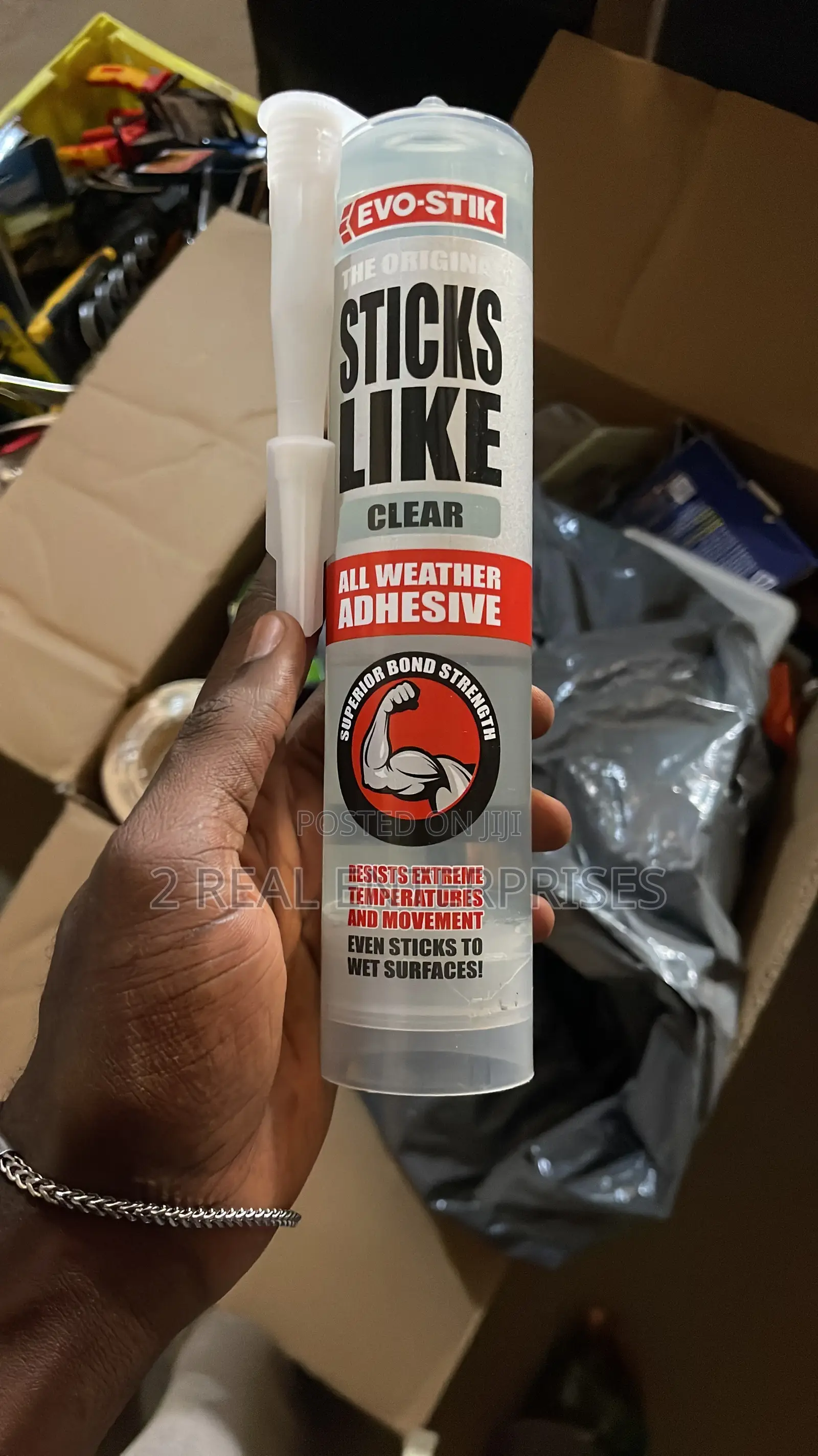 EVO-STIK Clear Sealants All Weather Adhesive (290ml)