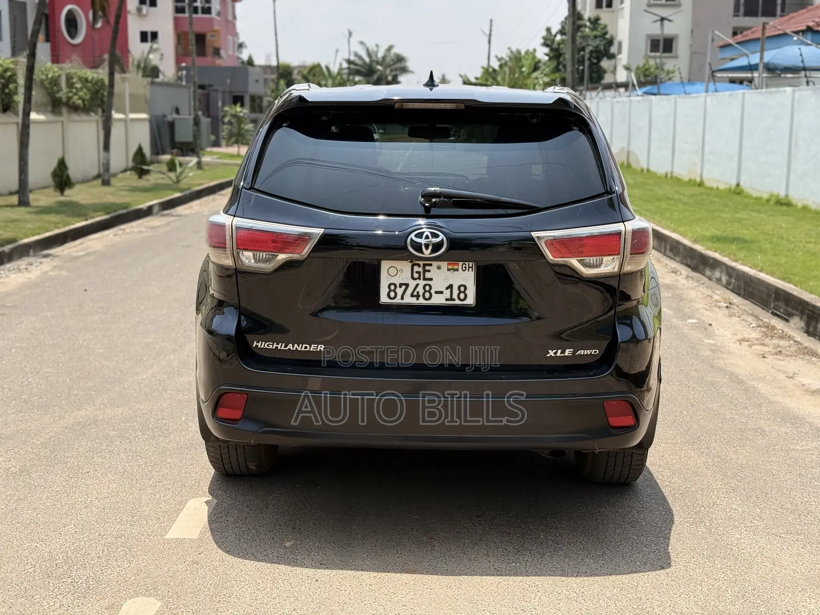 Toyota Highlander XLE 4dr SUV AWD (3.5L 6cyl 6A) 2015 Black