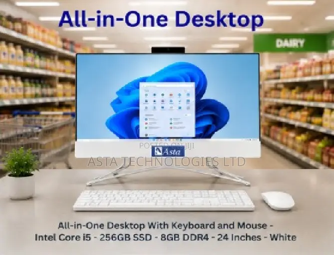 New Desktop Computer 8GB Intel Core i5 SSD 256GB