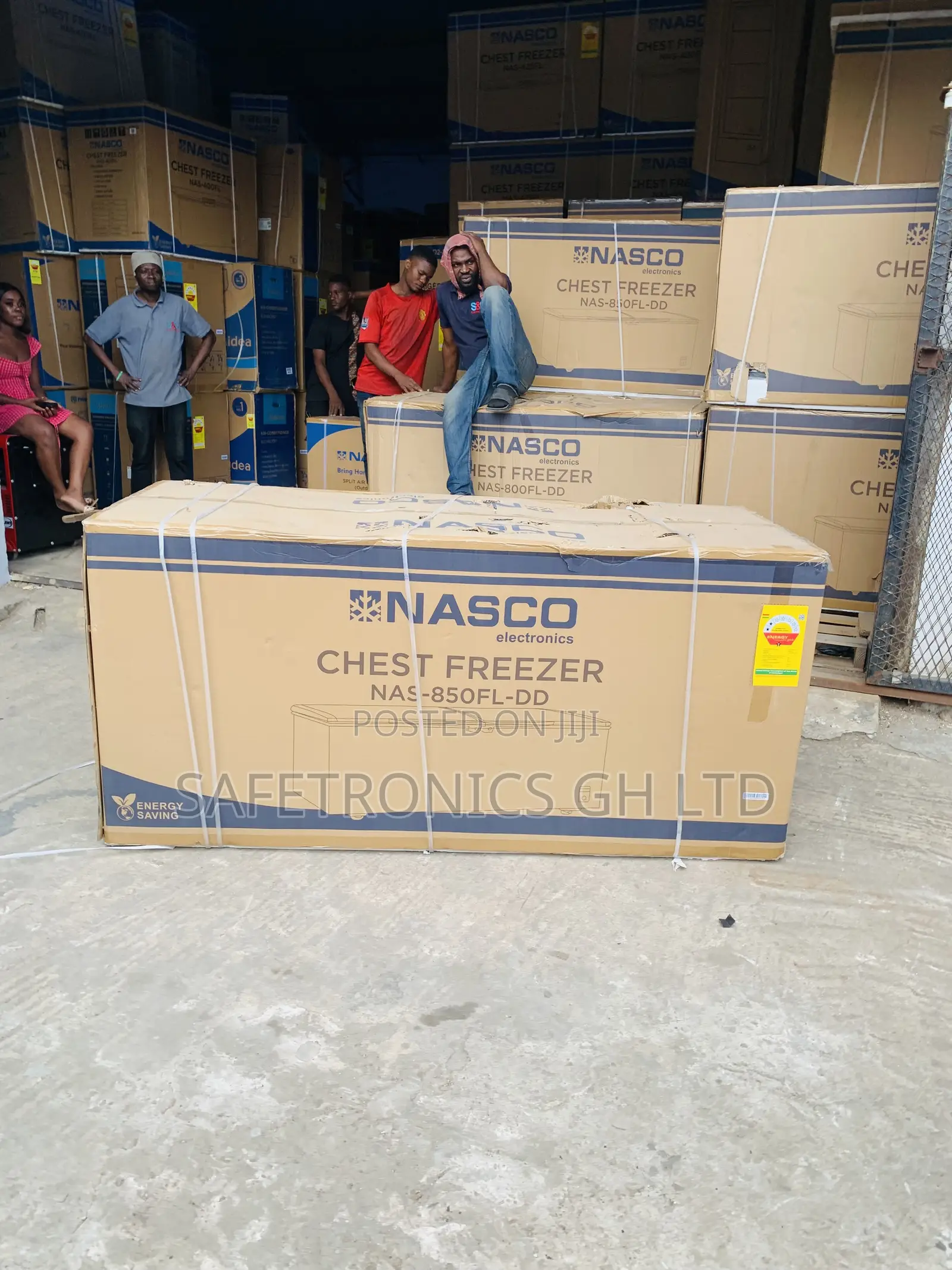 Choose Best Nasco 600 LTRS Chest Freezer-Nas-850fl-Dd